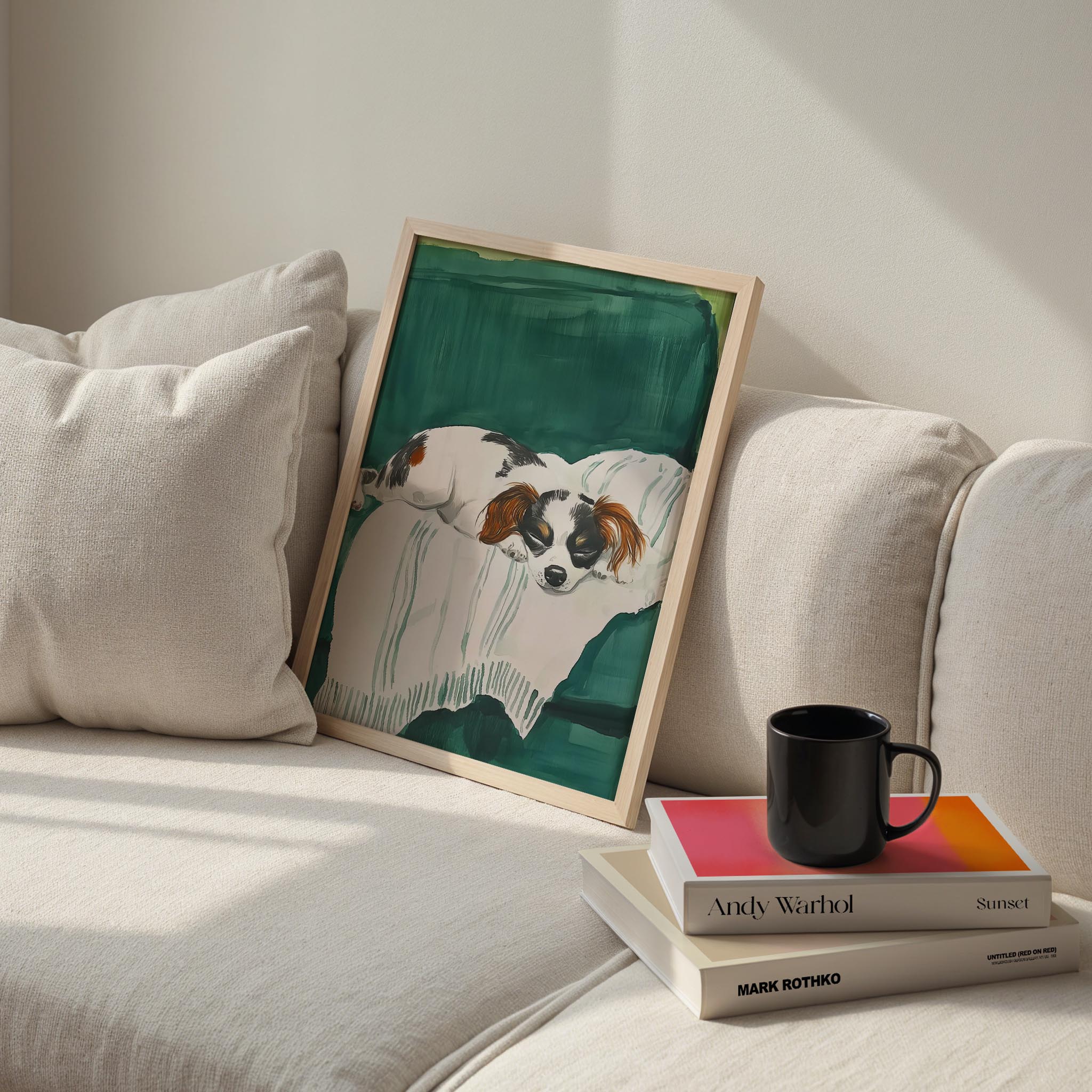 Köpek Portre XII - Cavalier King Charles Spaniel