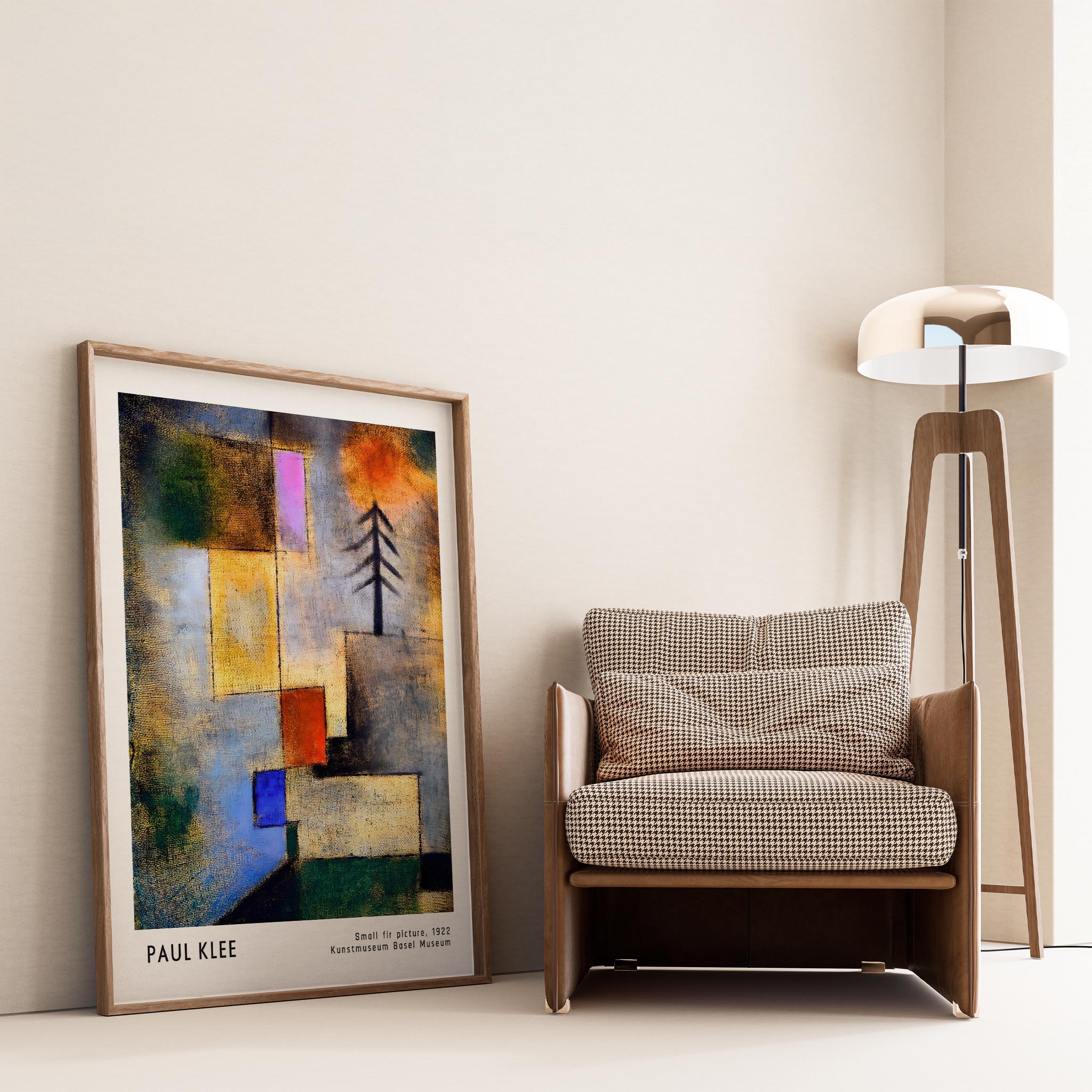 Paul Klee Küçük Ladin Resmi 1922 Suluboya I Duvar Tablosu