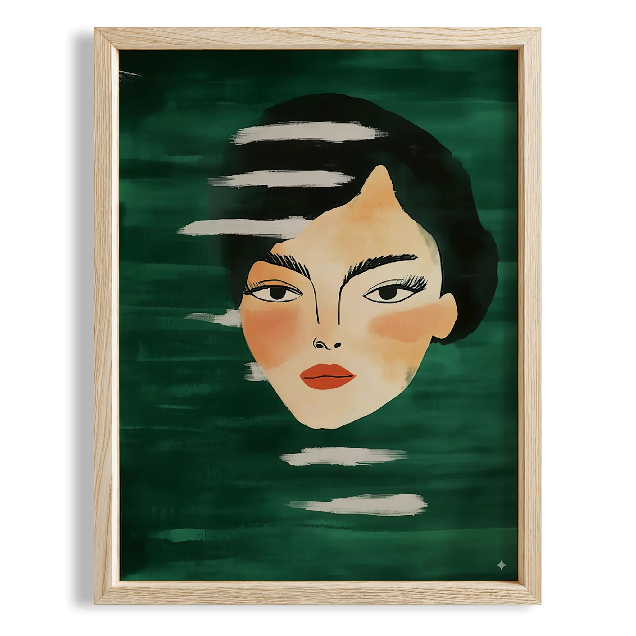 Kadın Portre XXII - Silüet