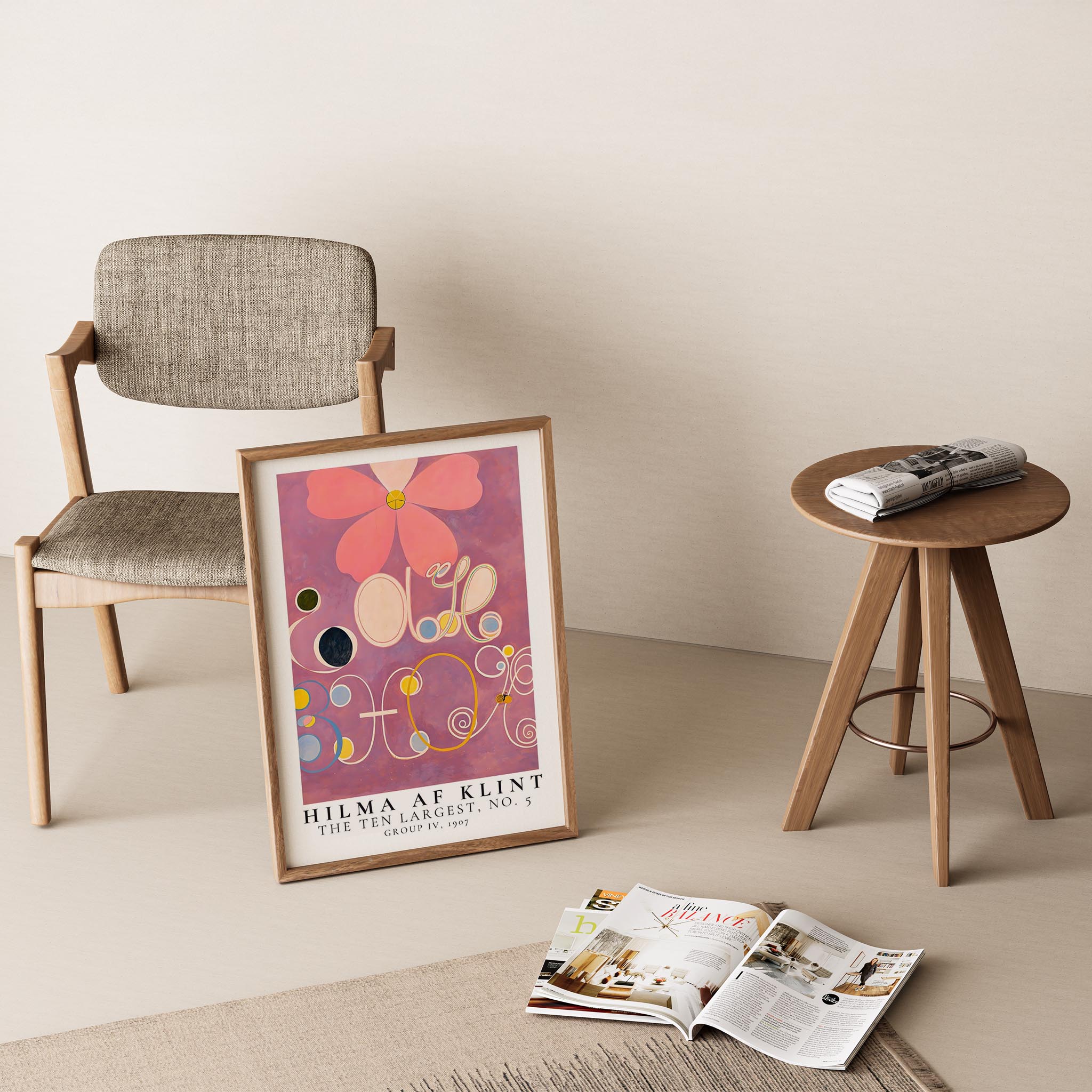 Hilma af Klint X Duvar Tablosu