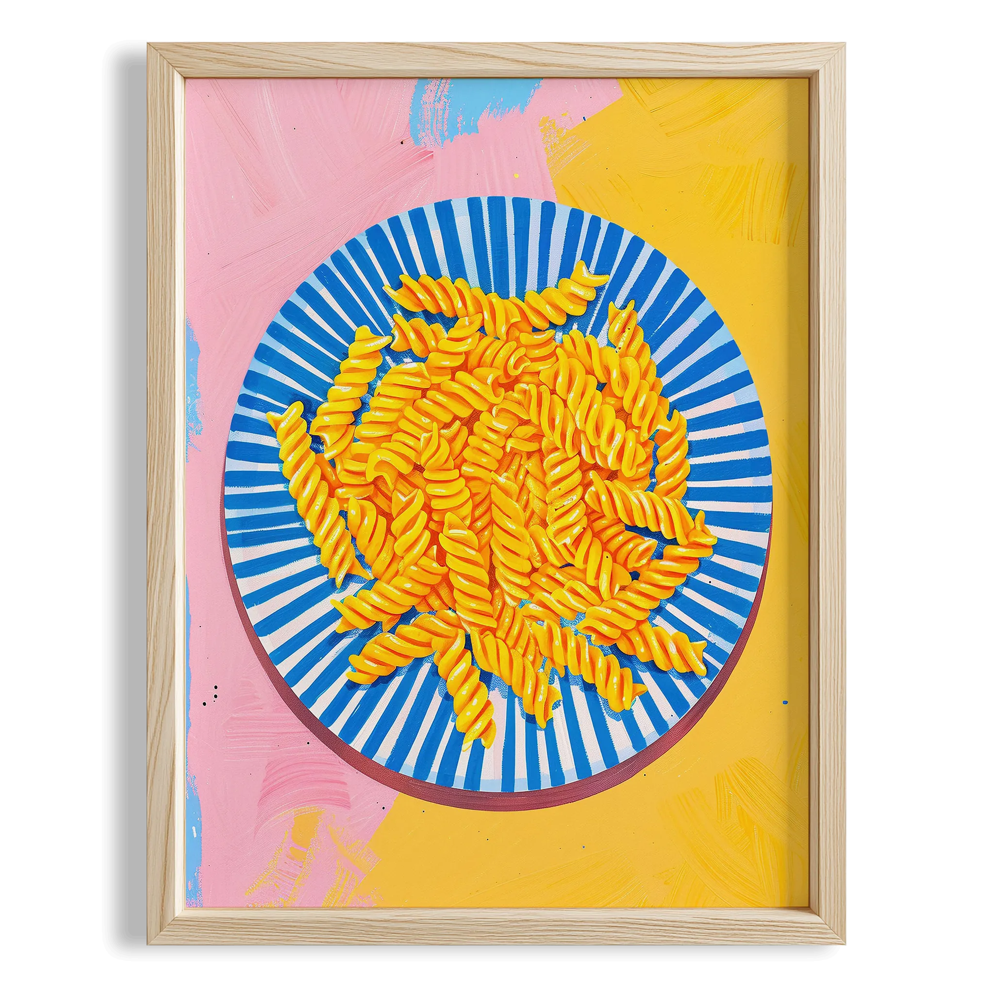 Spagetti Tabağı İtalyan Mutfağı Mutfak Duvar Tablosu