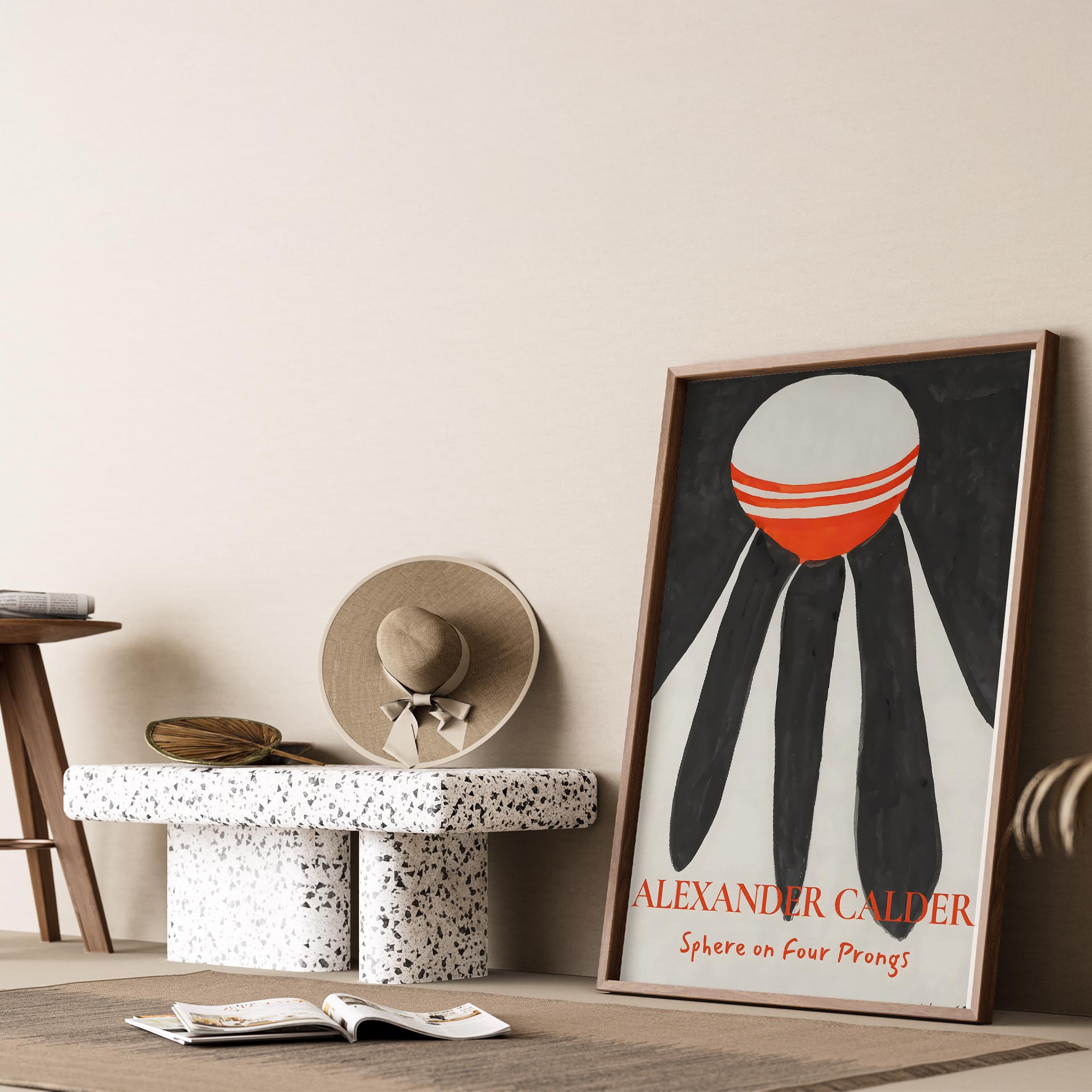 Alexander Sandy Calder IV Duvar Tablosu