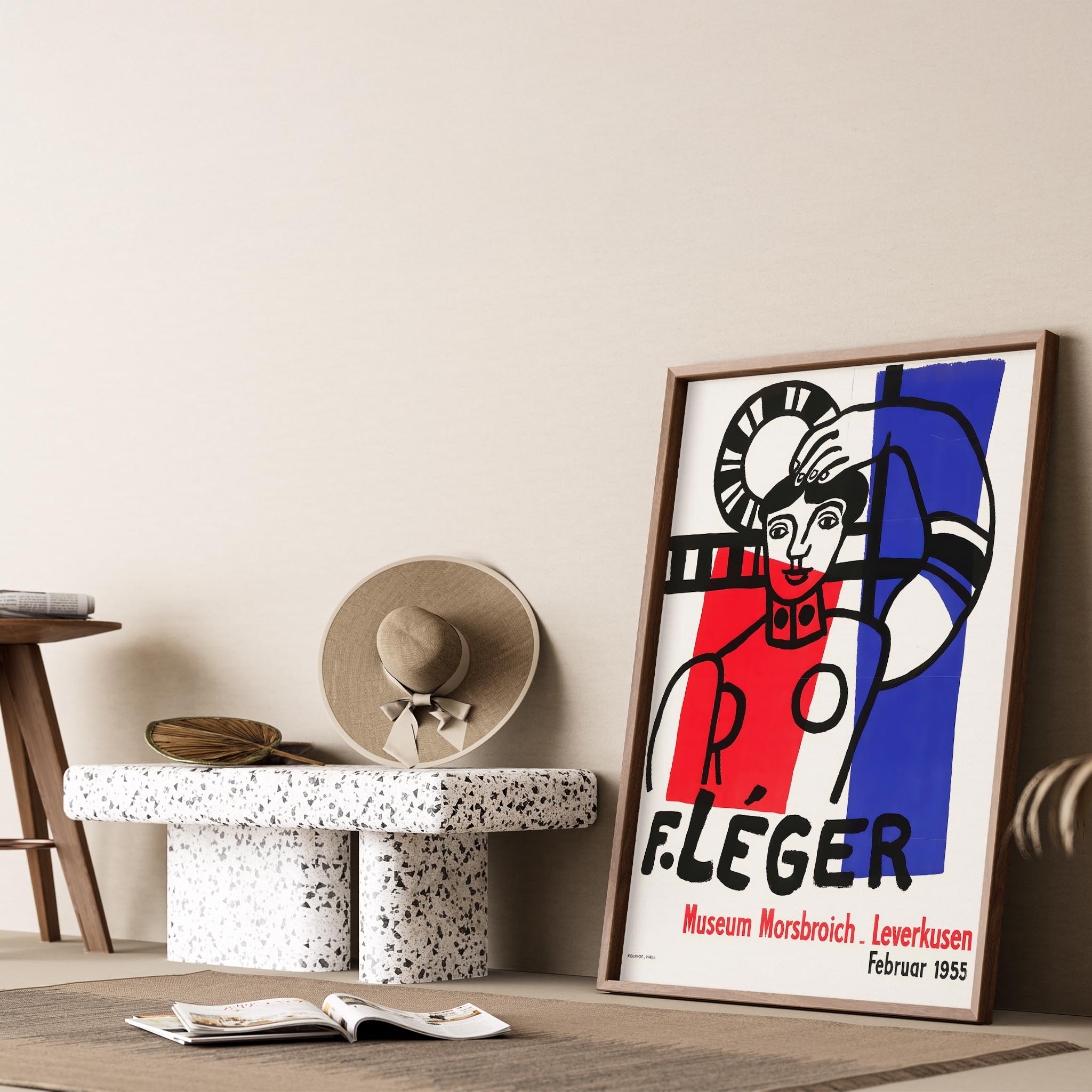 Fernand Leger XI Duvar Tablosu