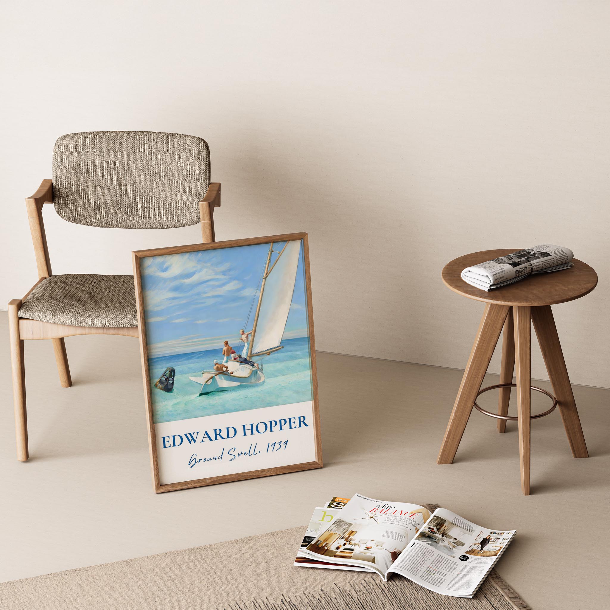 Edward Hopper II Duvar Tablosu