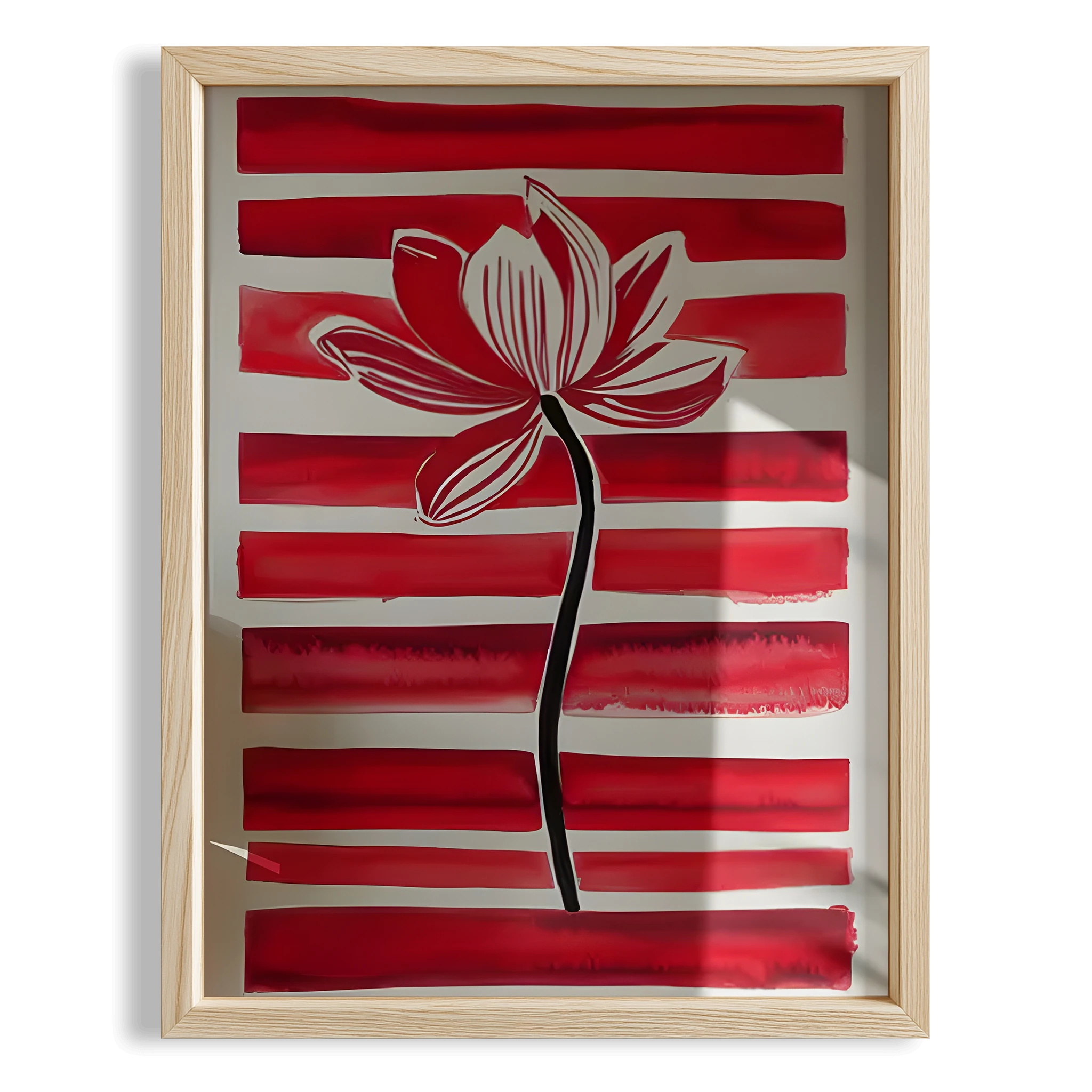 Çiçek Çizgisi II - Kırmızı Lale