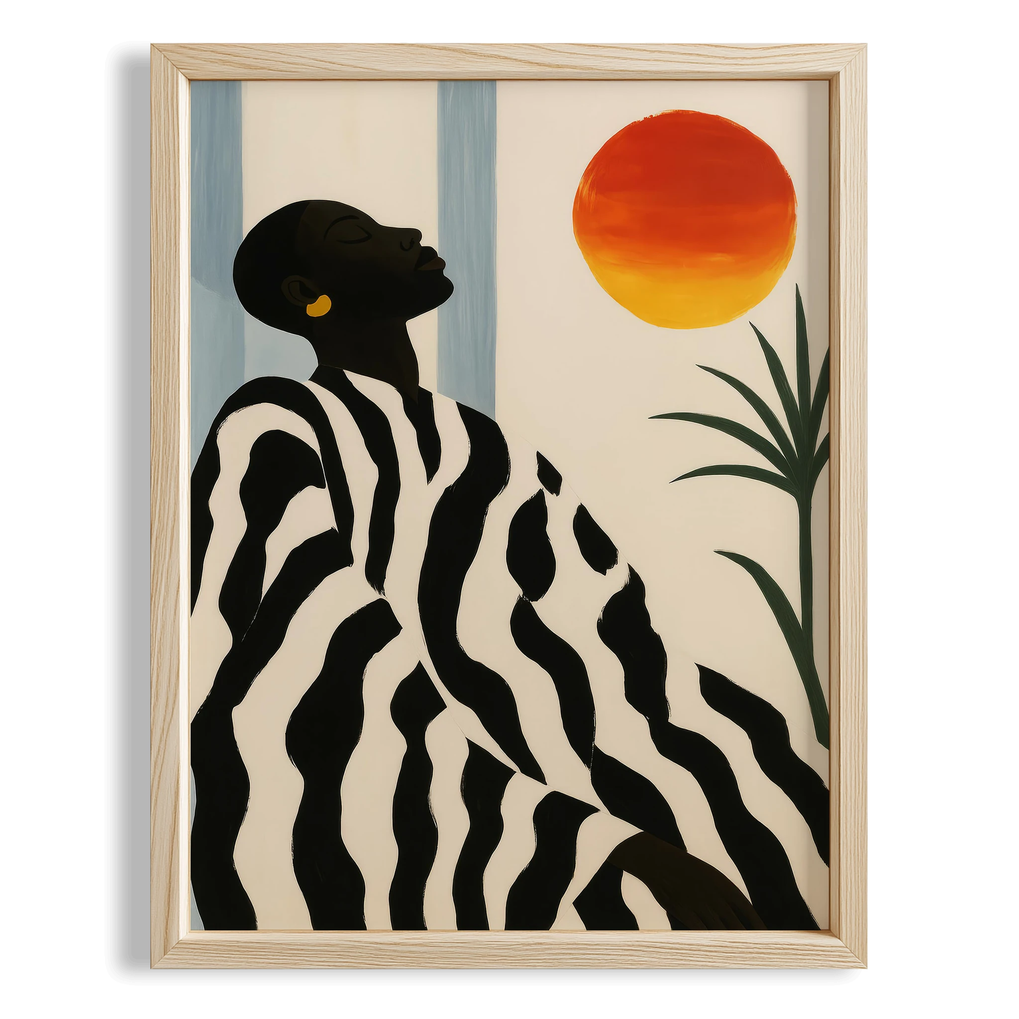 İnsan Portresi III - Çizgili Bohem