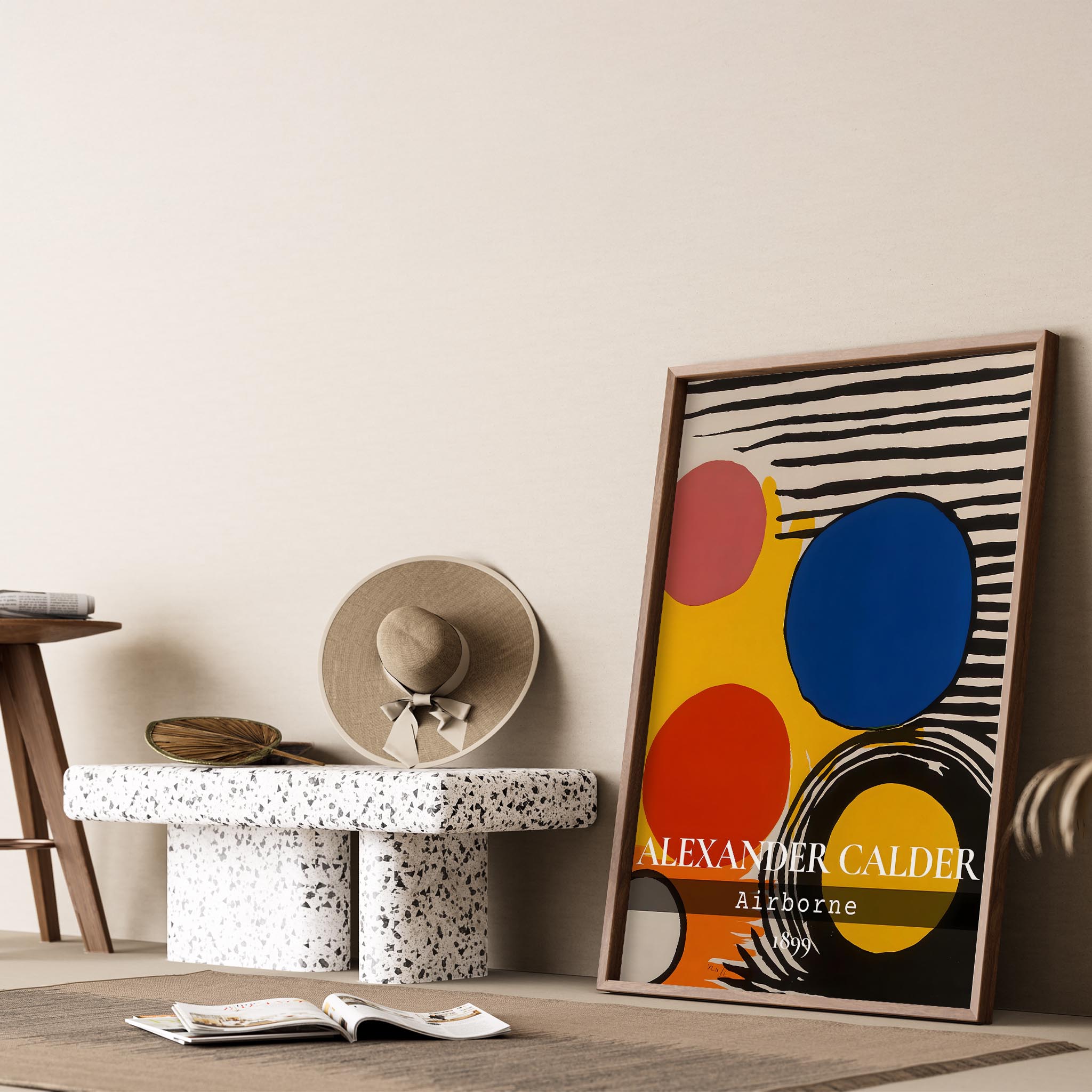 Alexander Sandy Calder VII Duvar Tablosu