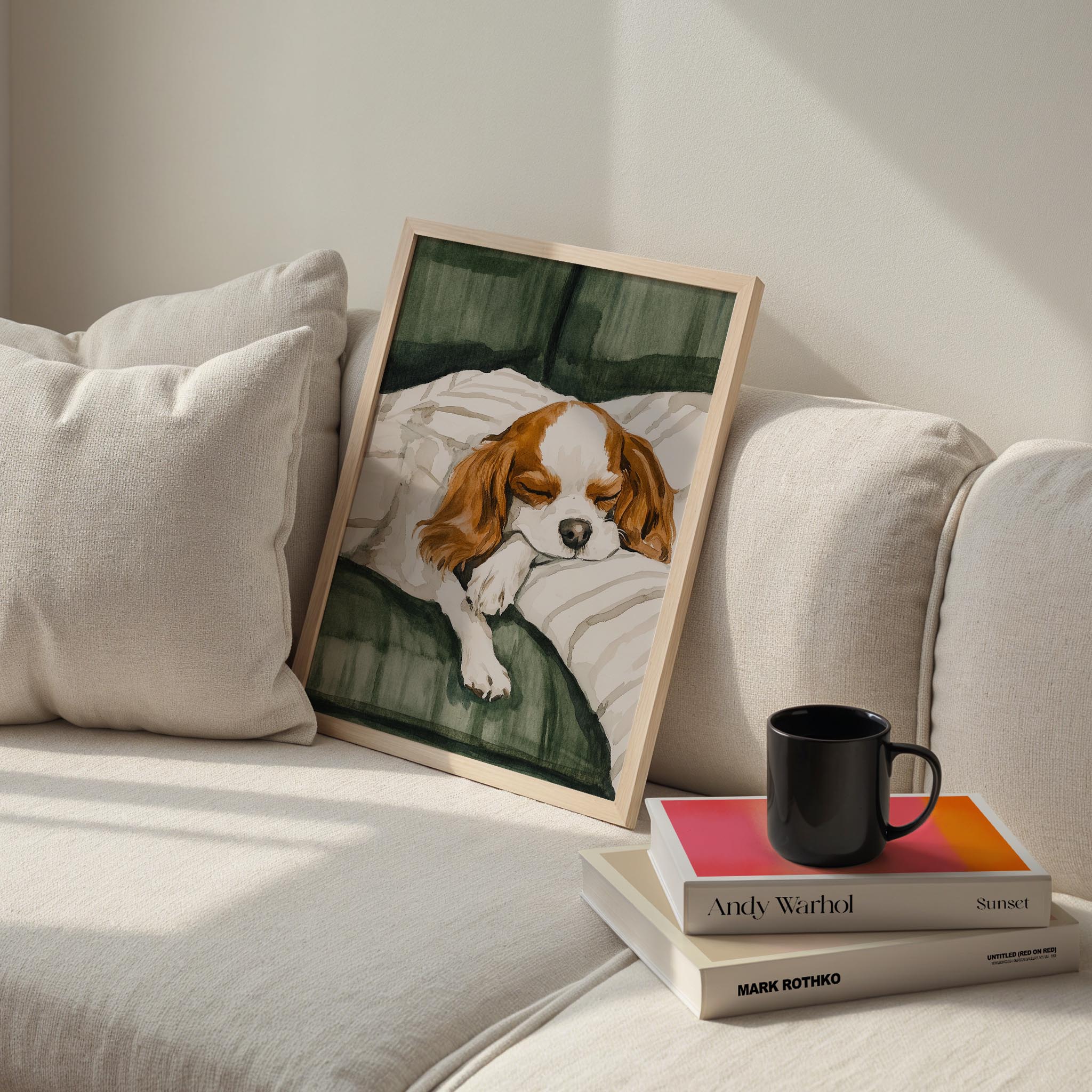 Köpek Portre XI - Cavalier King Charles Spaniel