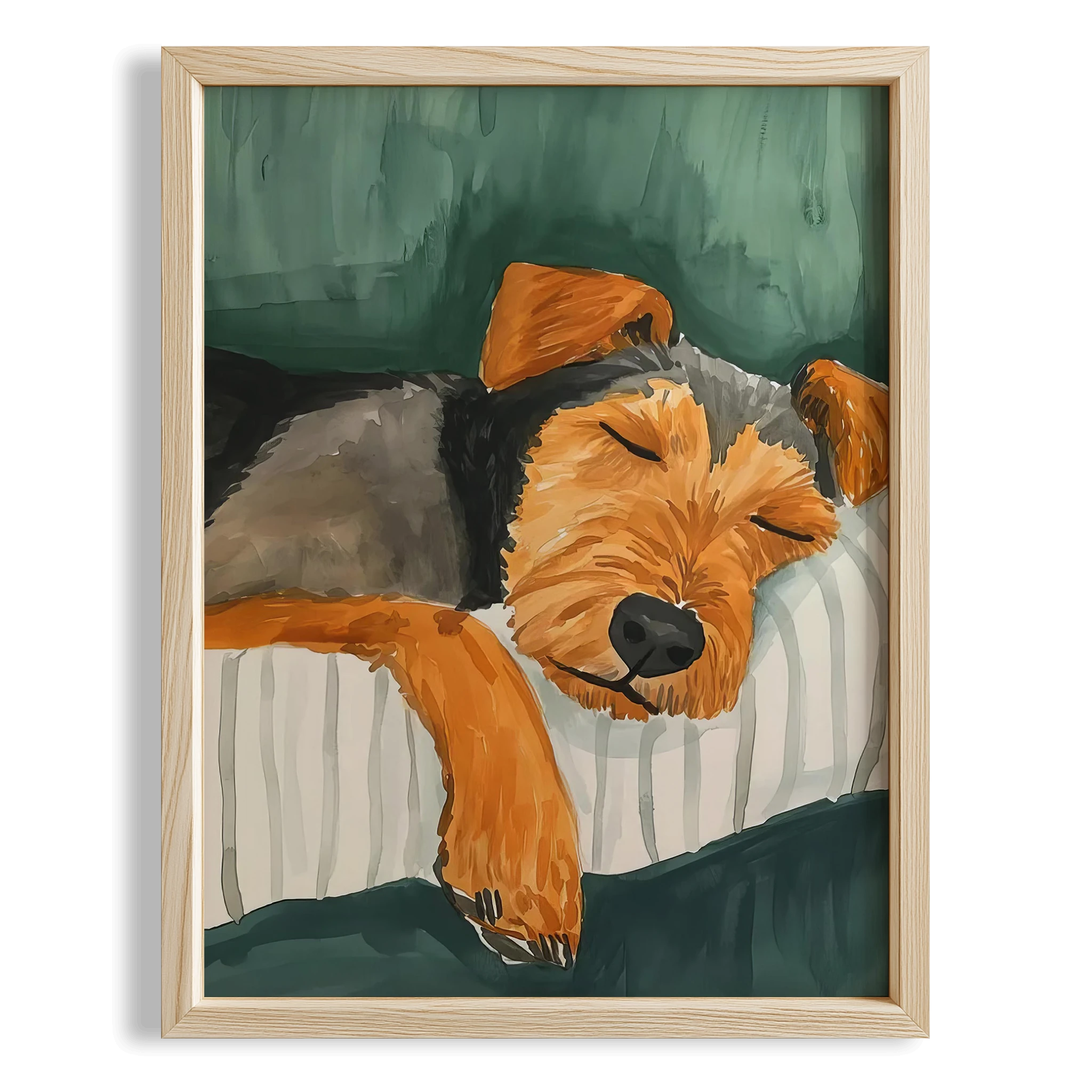 Köpek Portre IX - Airedale Terrier