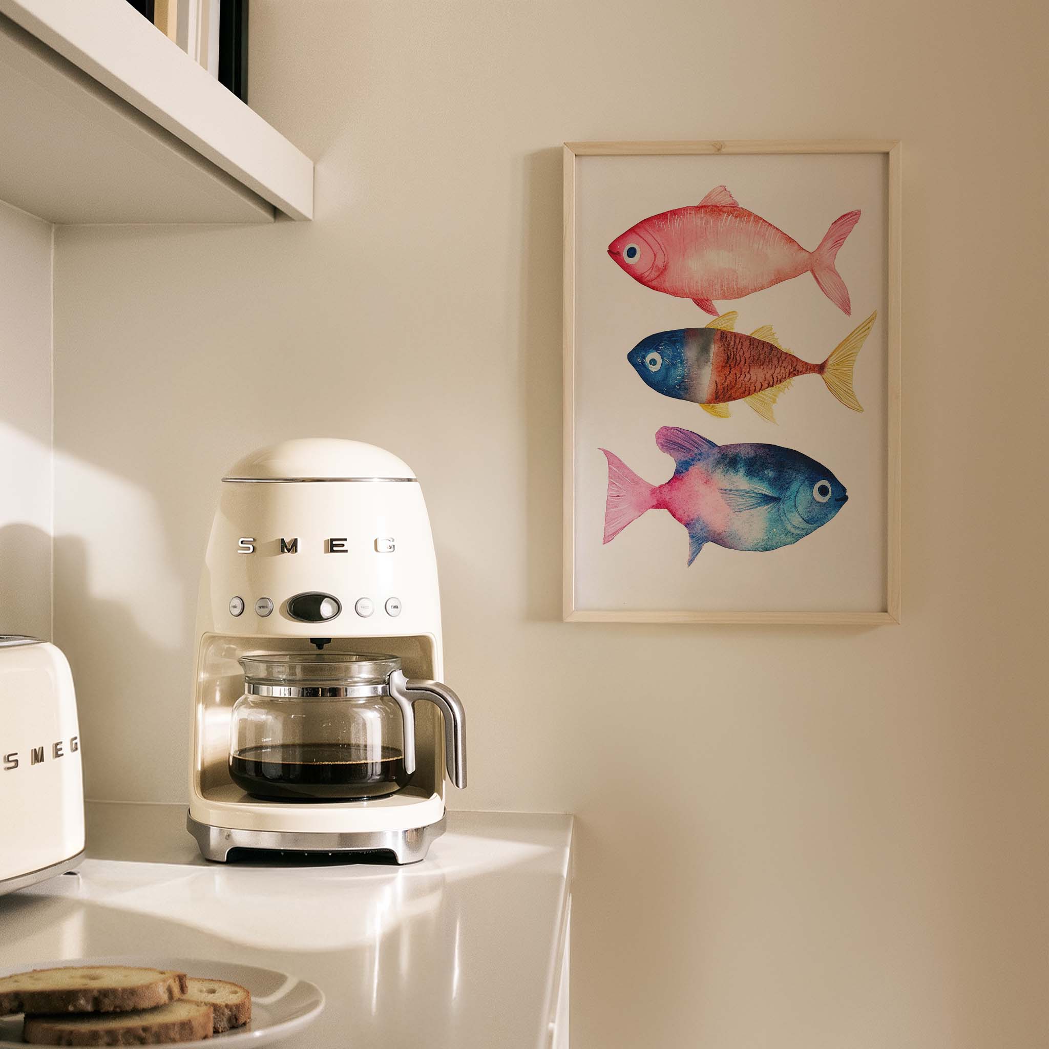 Hermit Yengeç Çizim - Duvar Tablosu