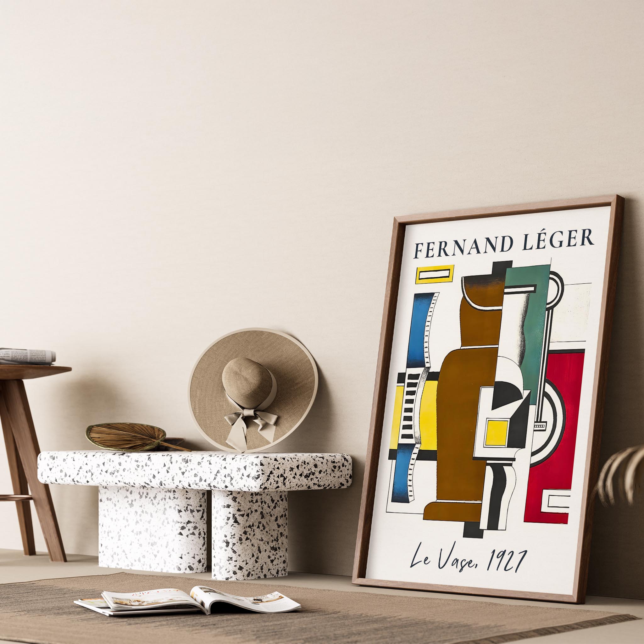 Fernand Leger 34 Duvar Tablosu