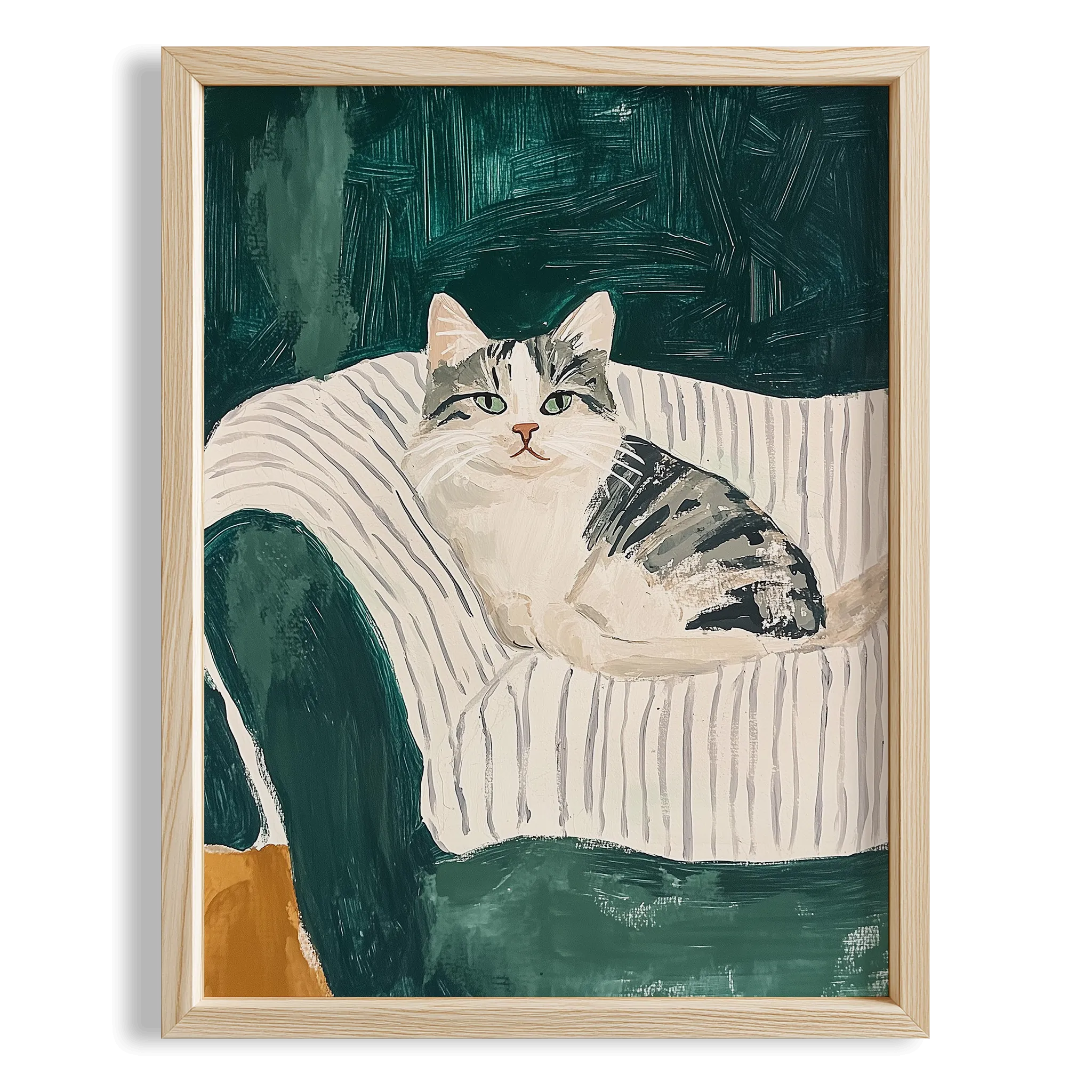 Kedi Portre V - Çizgili Tekir