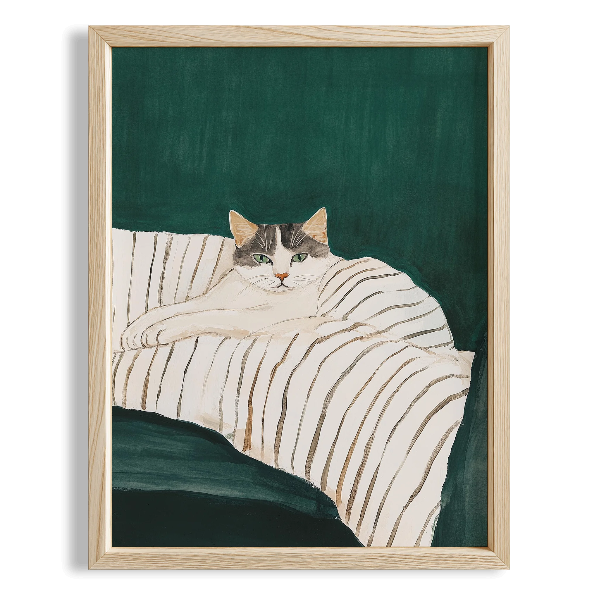 Kedi Portre XXI - Tekir Çizgili