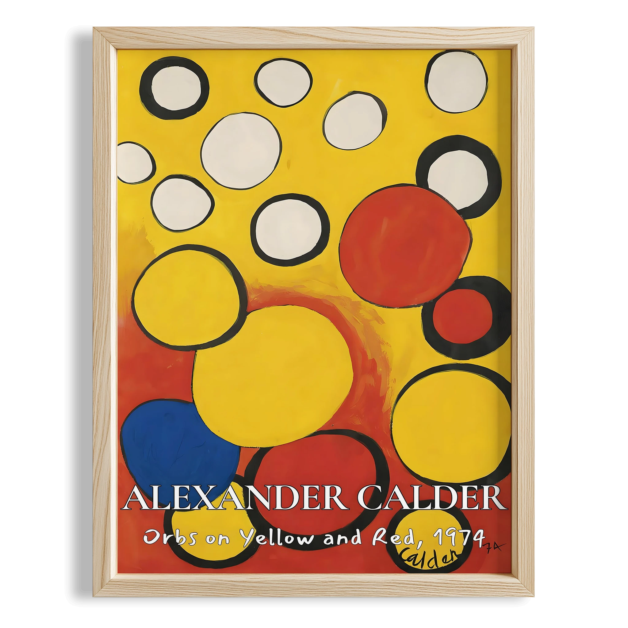 Alexander Sandy Calder I Duvar Tablosu