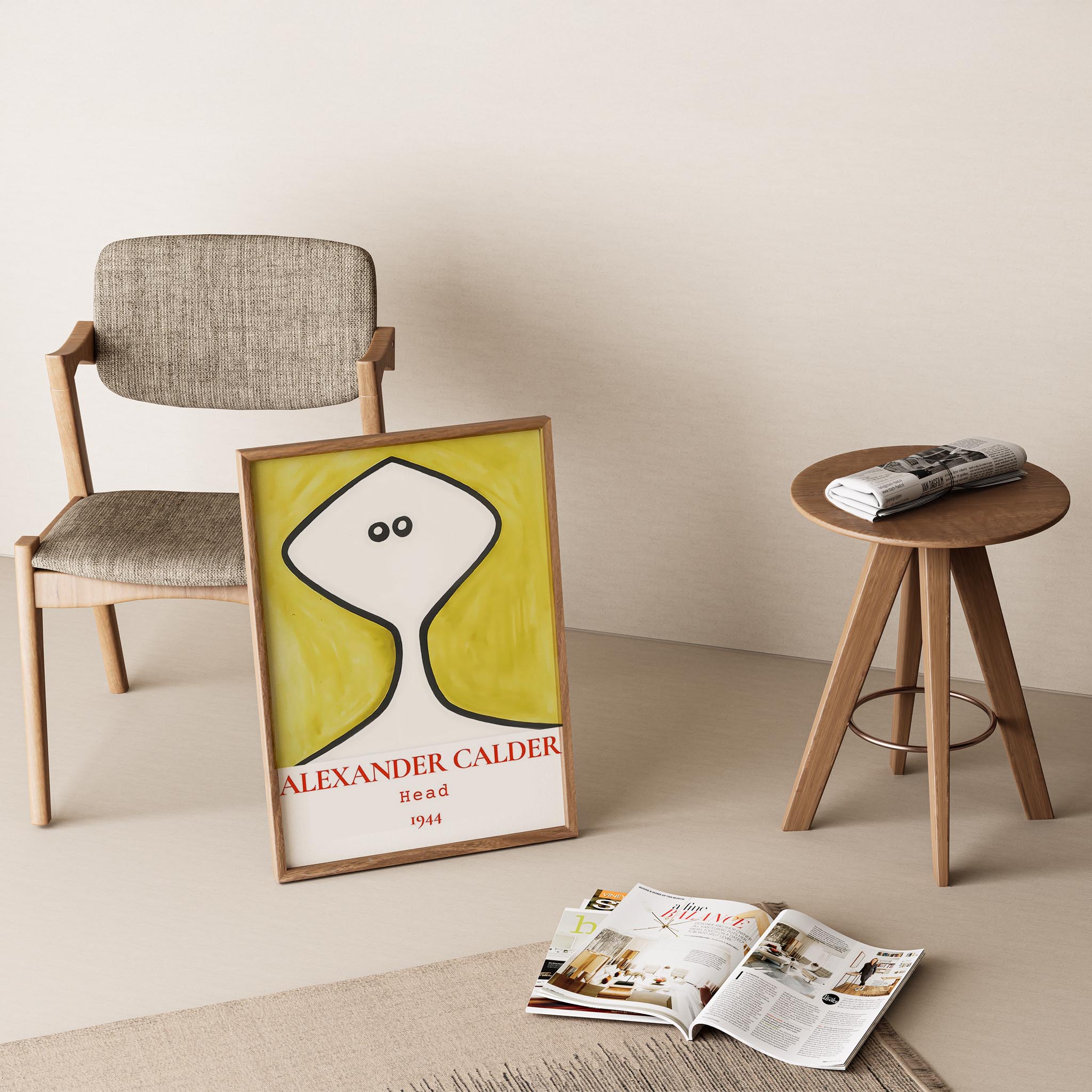 Alexander Sandy Calder III Duvar Tablosu