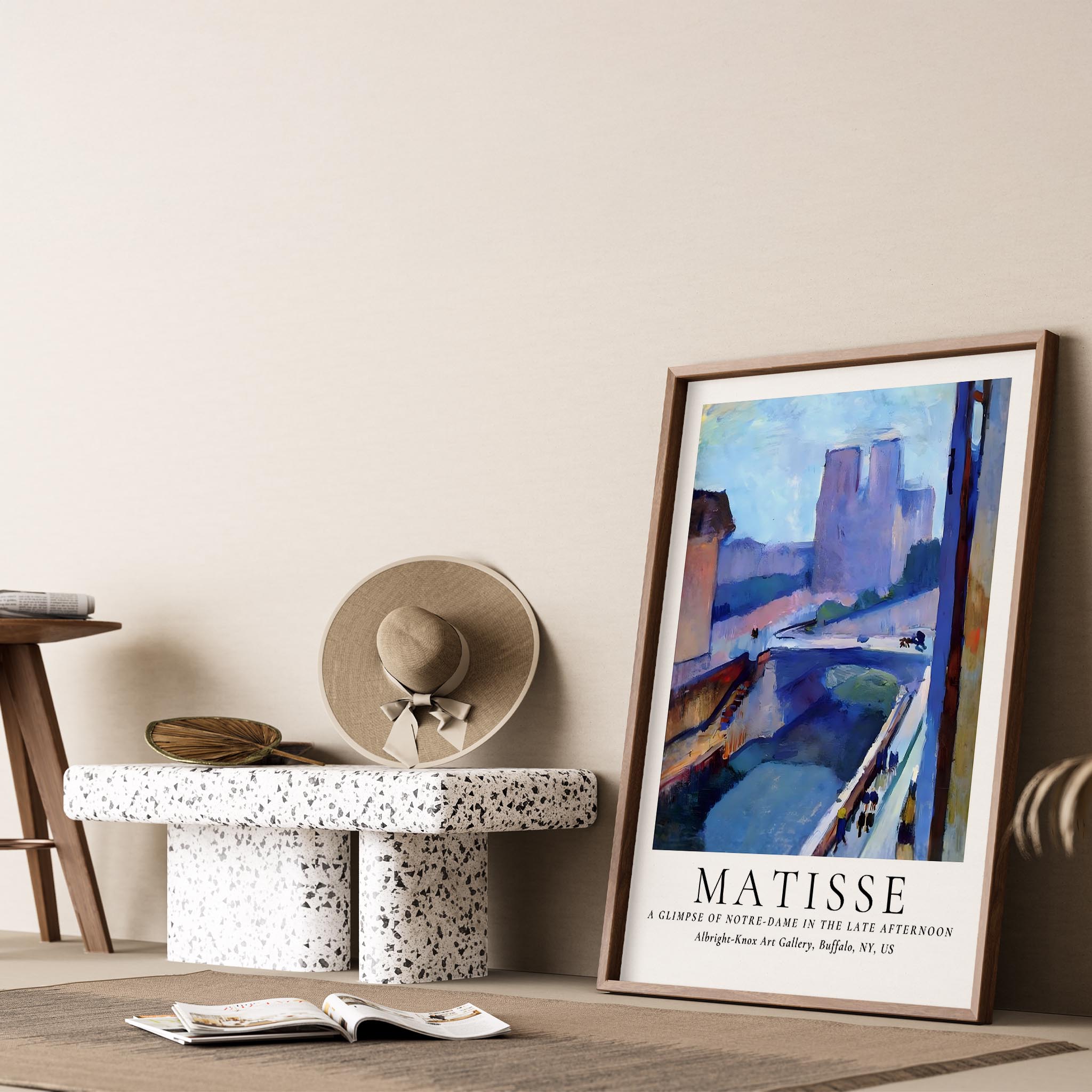 Henri Matisse V Duvar Tablosu