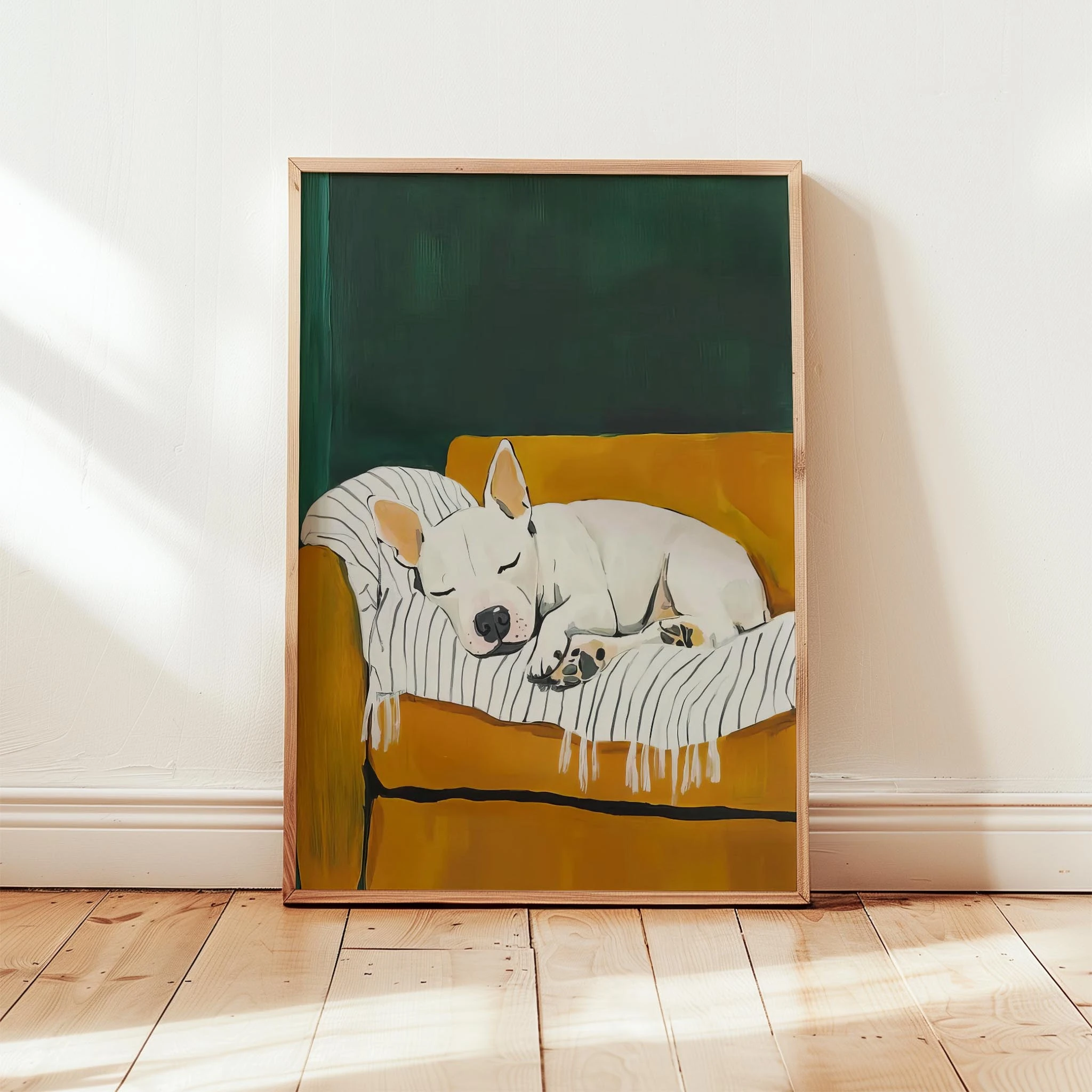 Köpek Portre X - Fransız Buldog Staffordshire