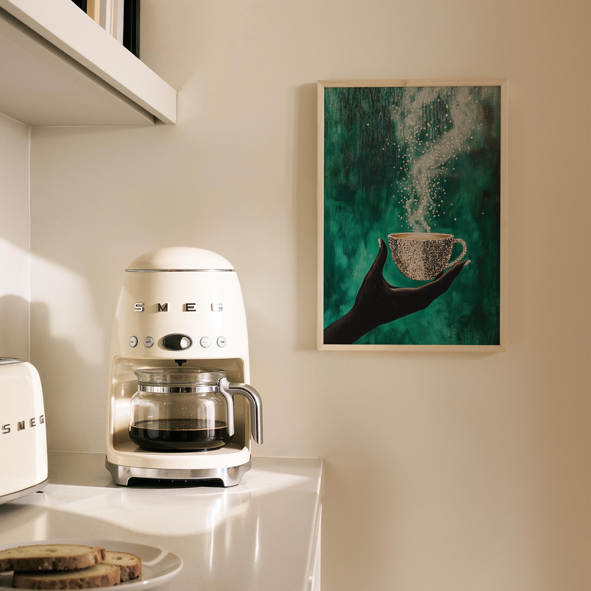 Kahve Fincanı VI - Mozaik Zümrüt