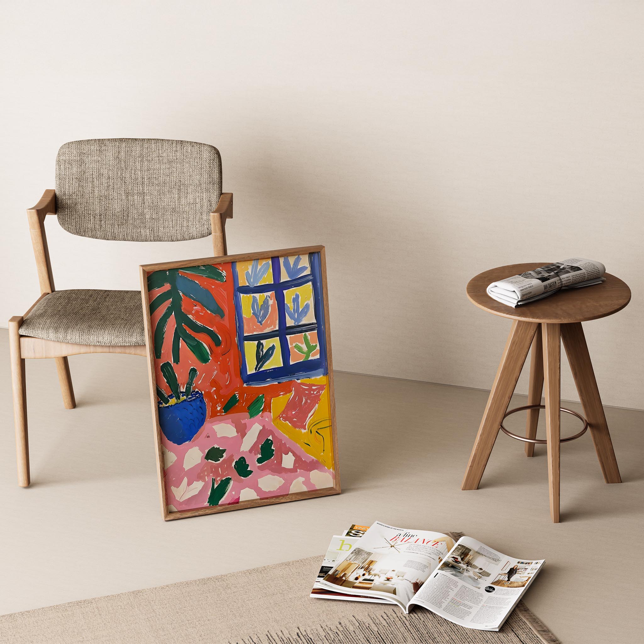 Henri Matisse 173 Duvar Tablosu