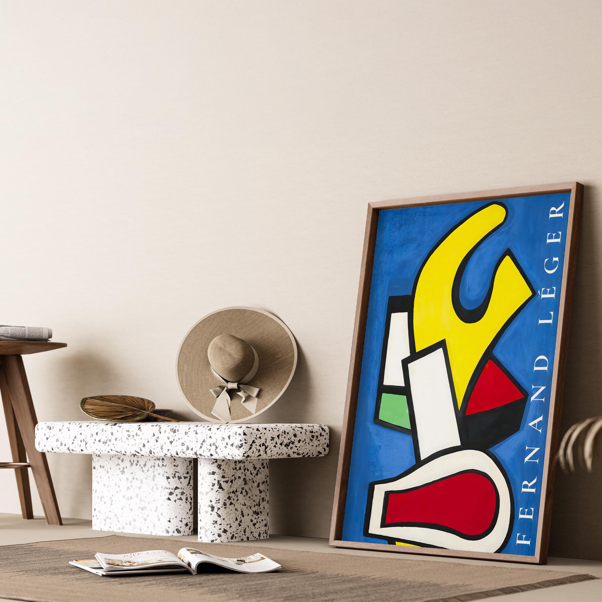 Fernand Leger 41 Duvar Tablosu