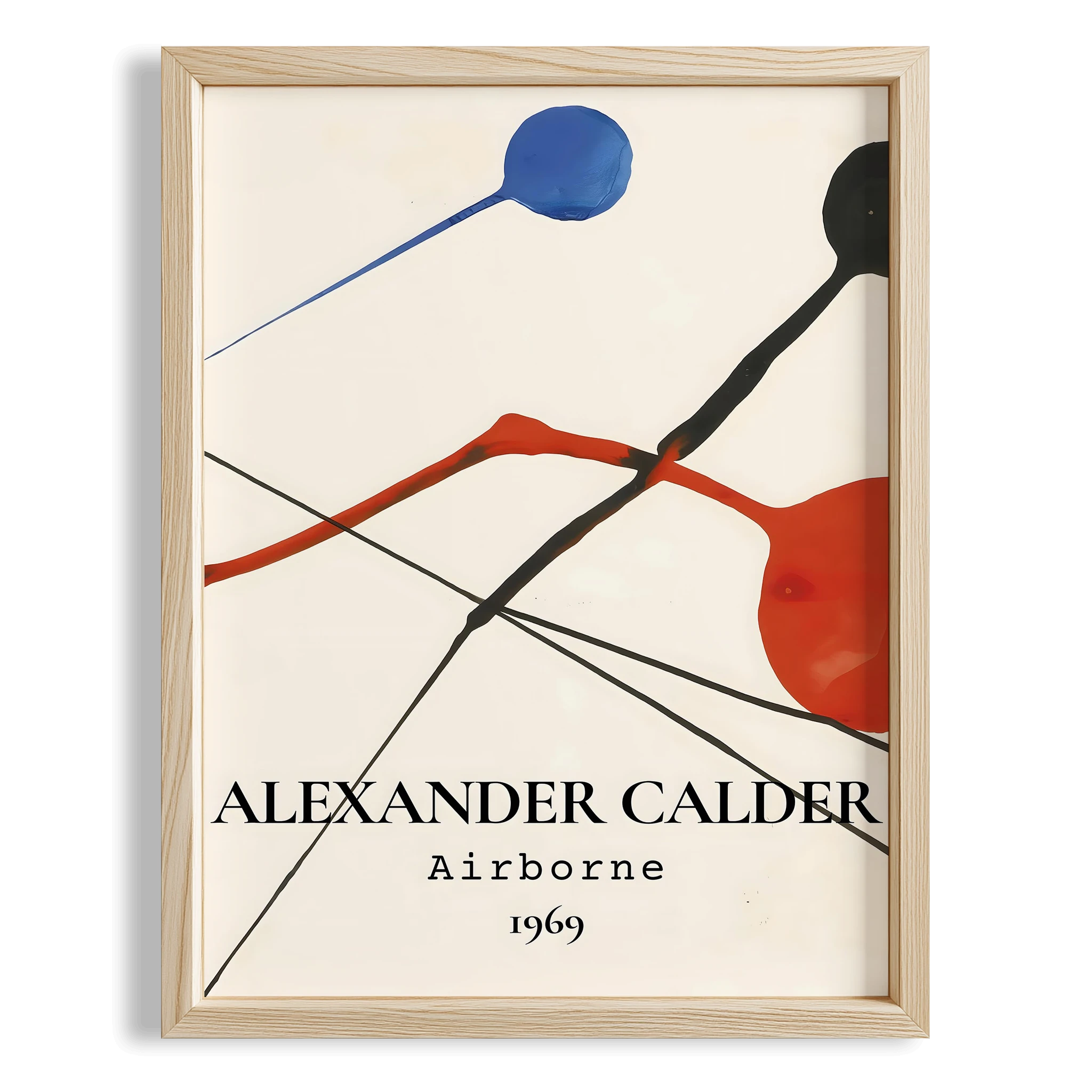Alexander Sandy Calder XXII Duvar Tablosu