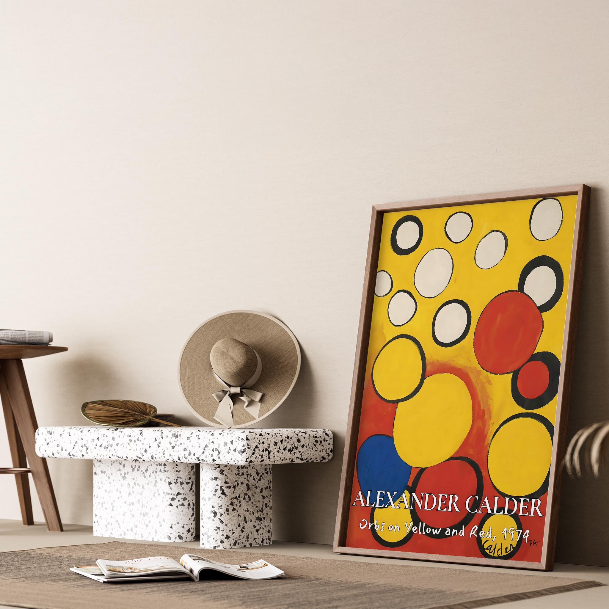 Alexander Sandy Calder I Duvar Tablosu