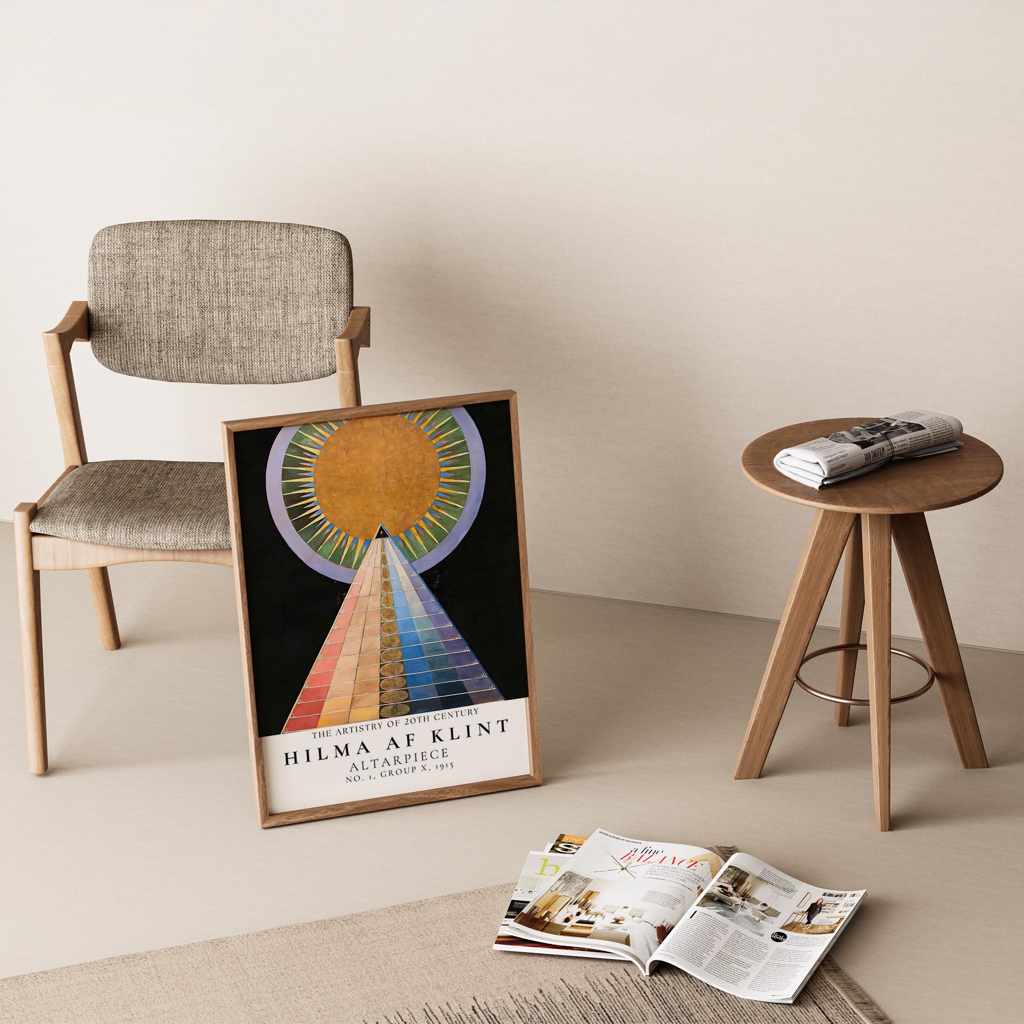 Hilma af Klint 38 Duvar Tablosu