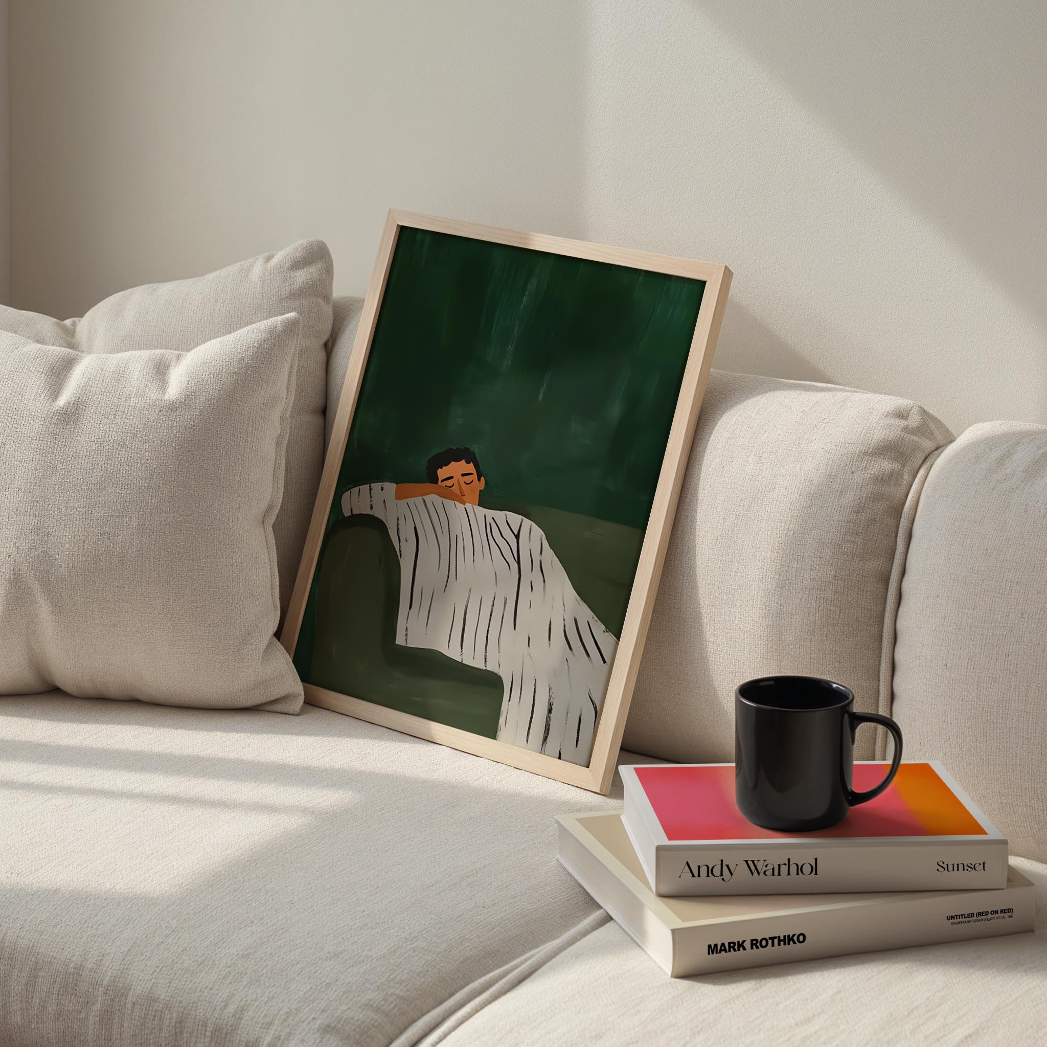 Dinlenme XXXIII - Yeşil Koltuk