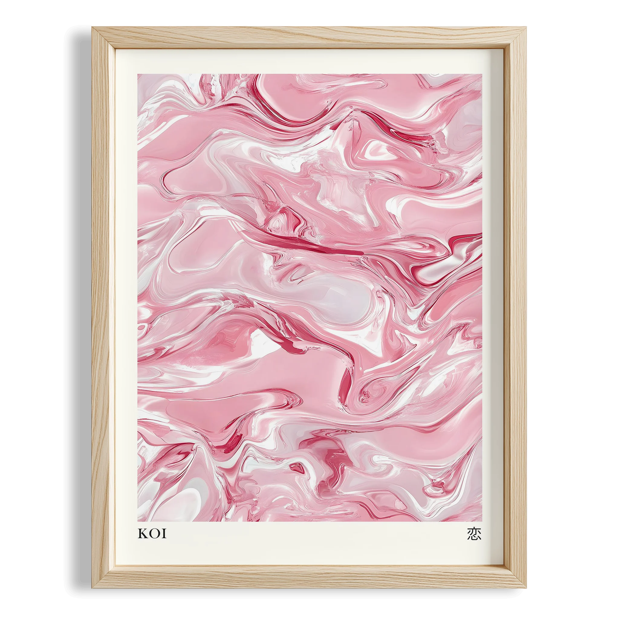 Japandi Pembe I - Aşk