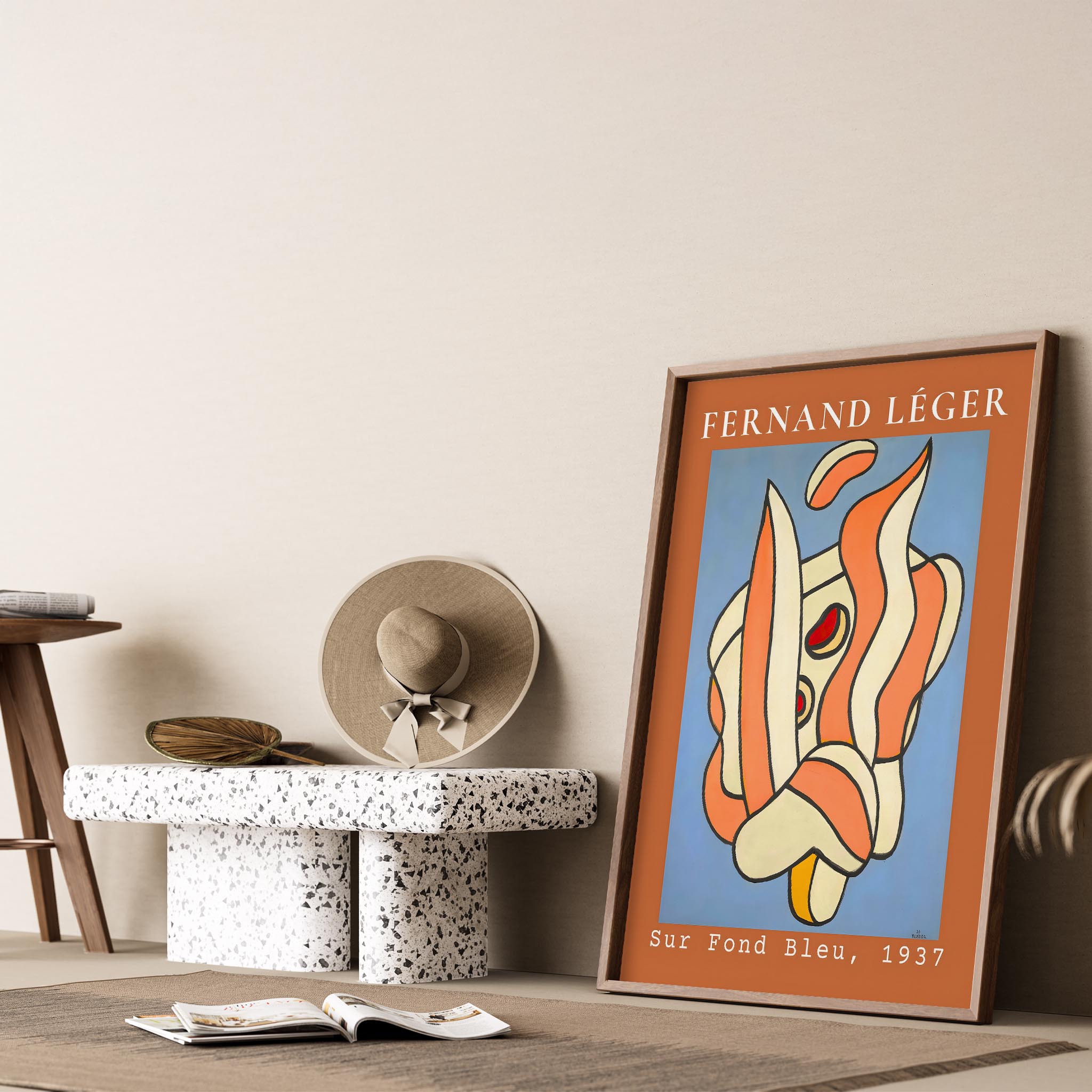 Fernand Leger XXX Duvar Tablosu