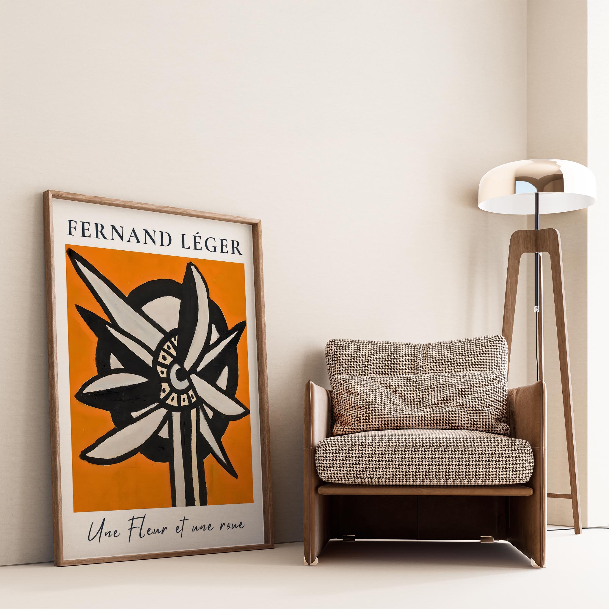 Fernand Leger IX Duvar Tablosu