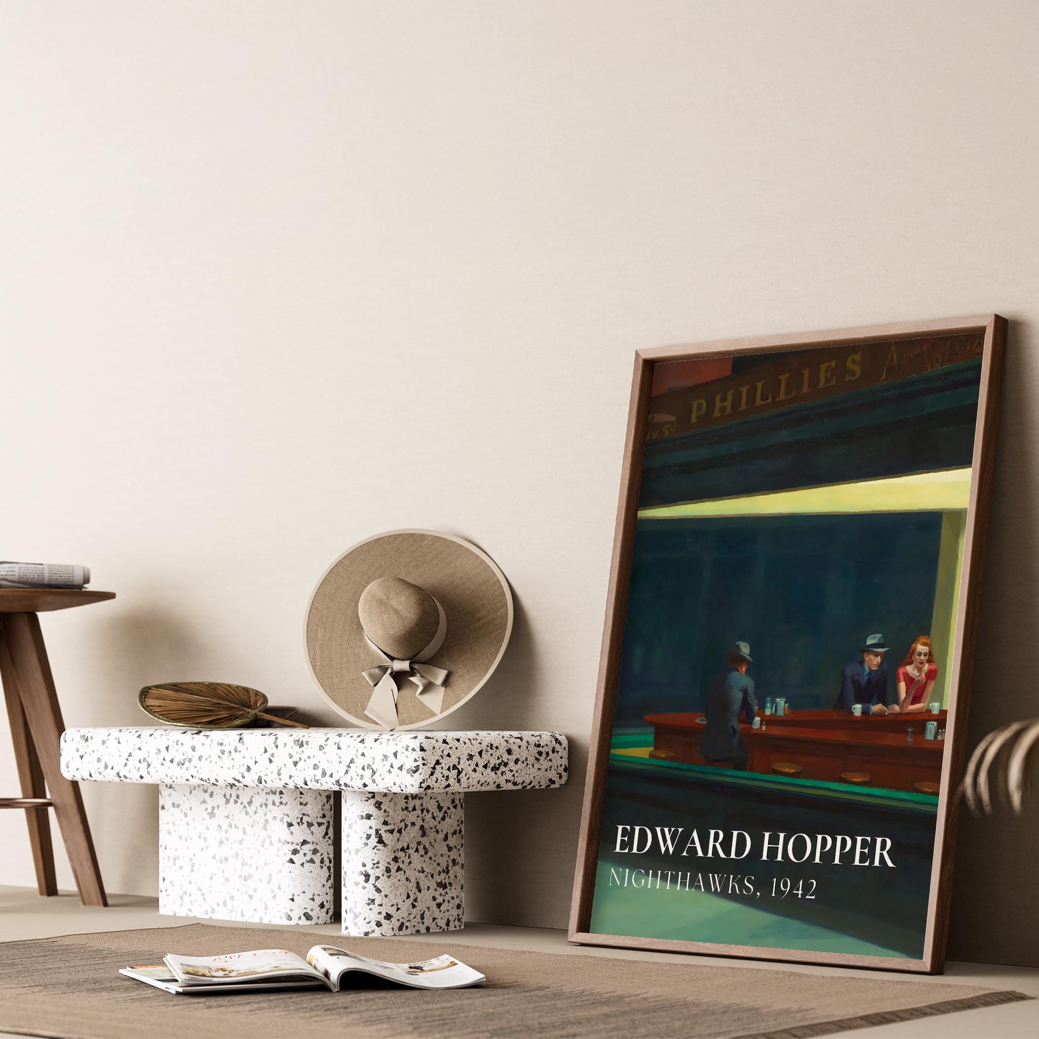 Edward Hopper XIII Duvar Tablosu