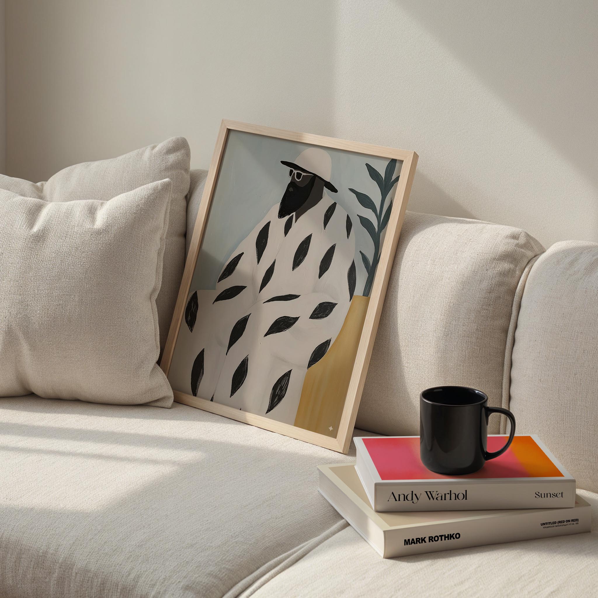 Erkek Portre VI - Afro Bohem