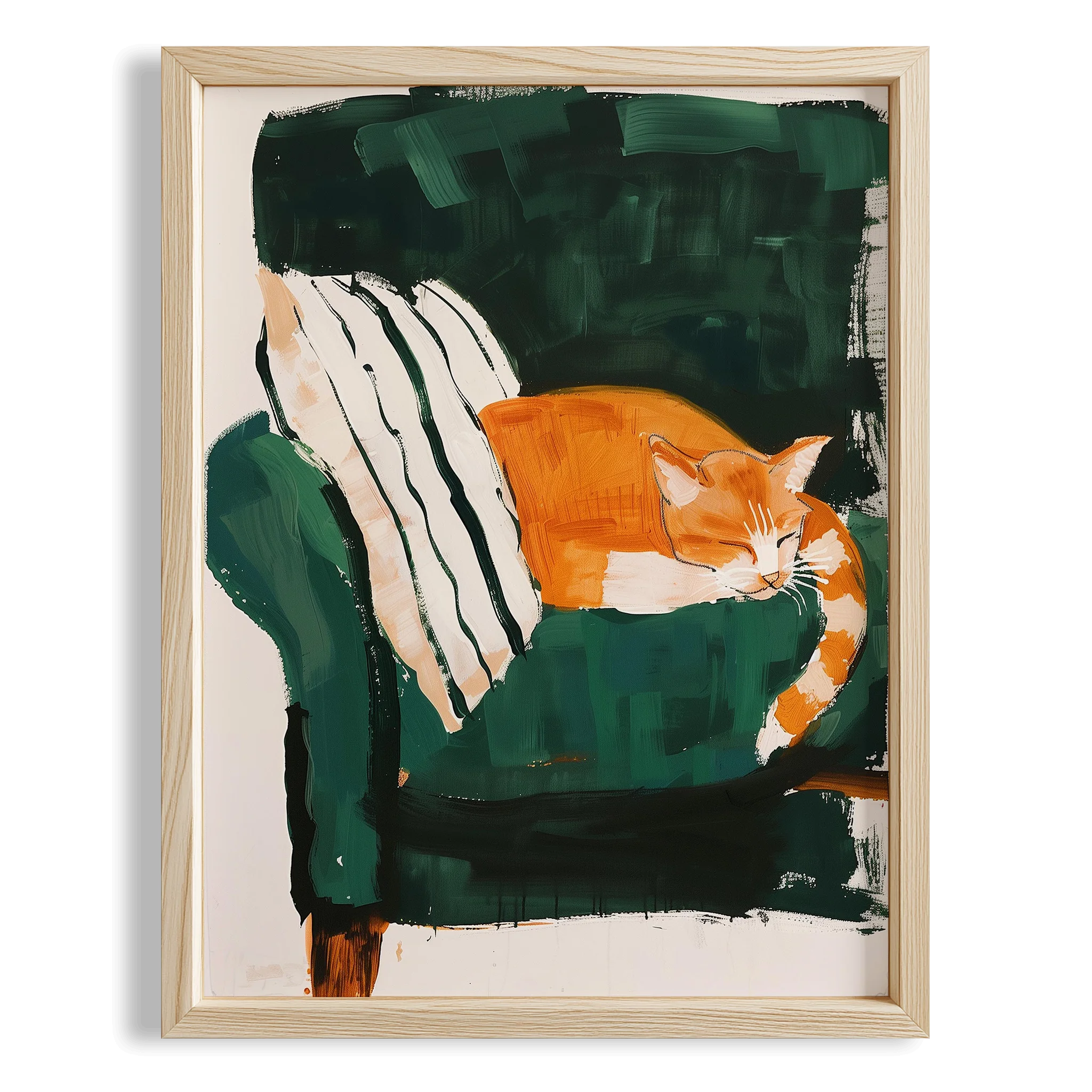 Kedi Portre IX - Zümrüt