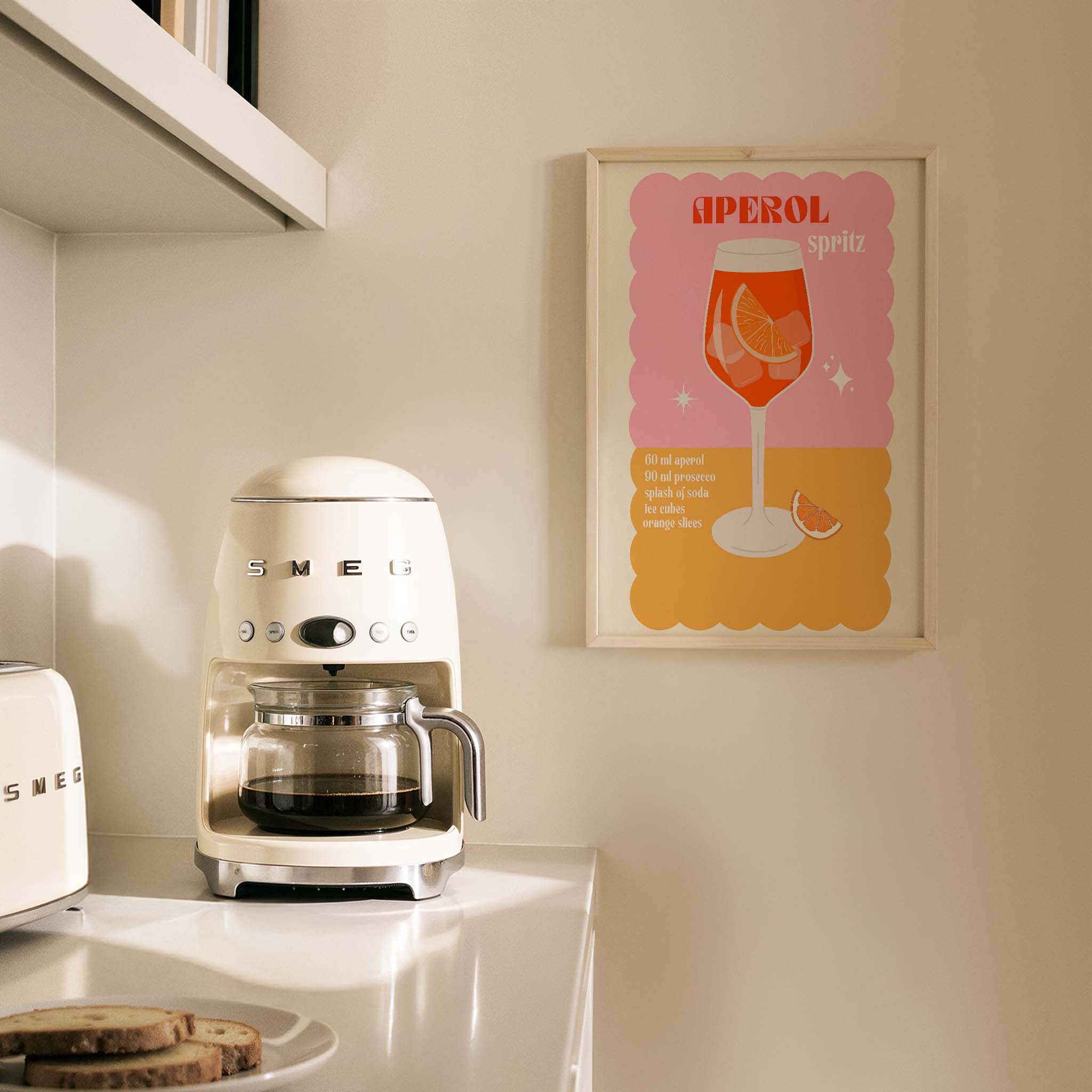 Aperol Spritz Kokteyller Mutfak Duvar Tablosu