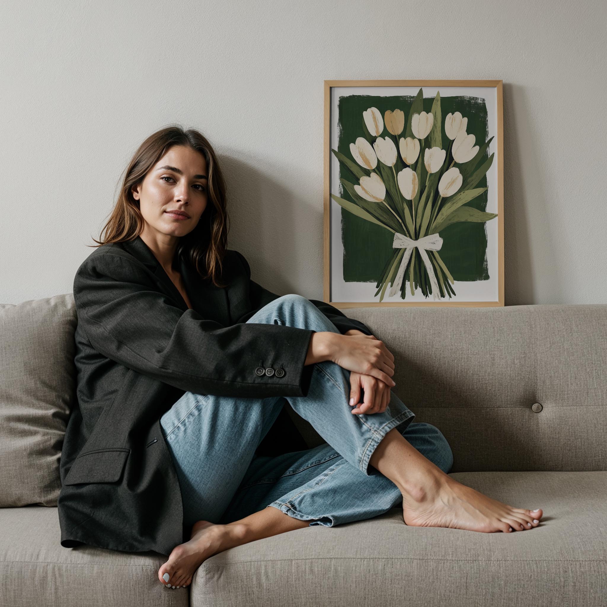 Çiçek Buketleri IV - Zarif Laleler