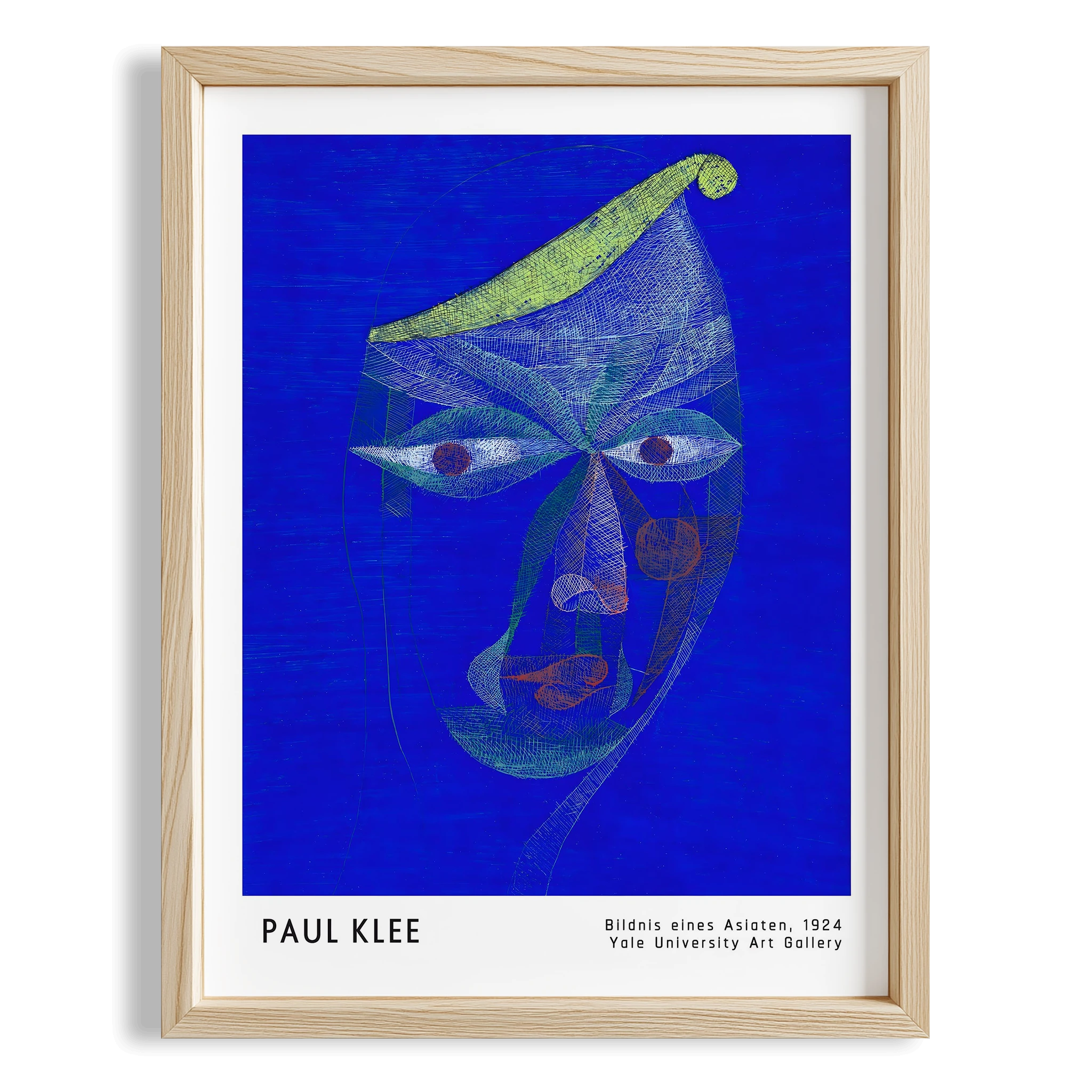 Paul Klee Sadece Körlük 1924 Suluboya I Duvar Tablosu