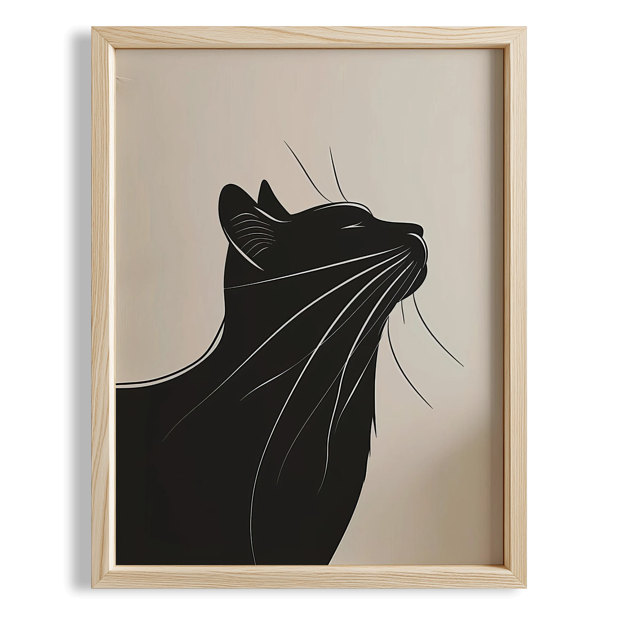 Kedi Portre III - Minimalist