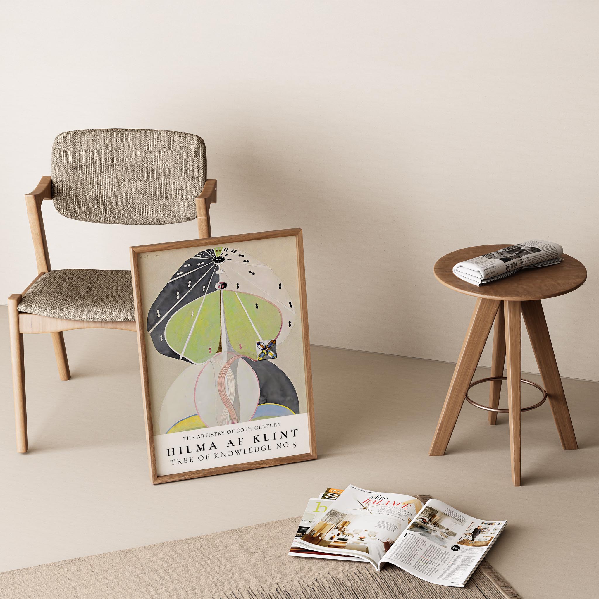 Hilma af Klint 83 Duvar Tablosu