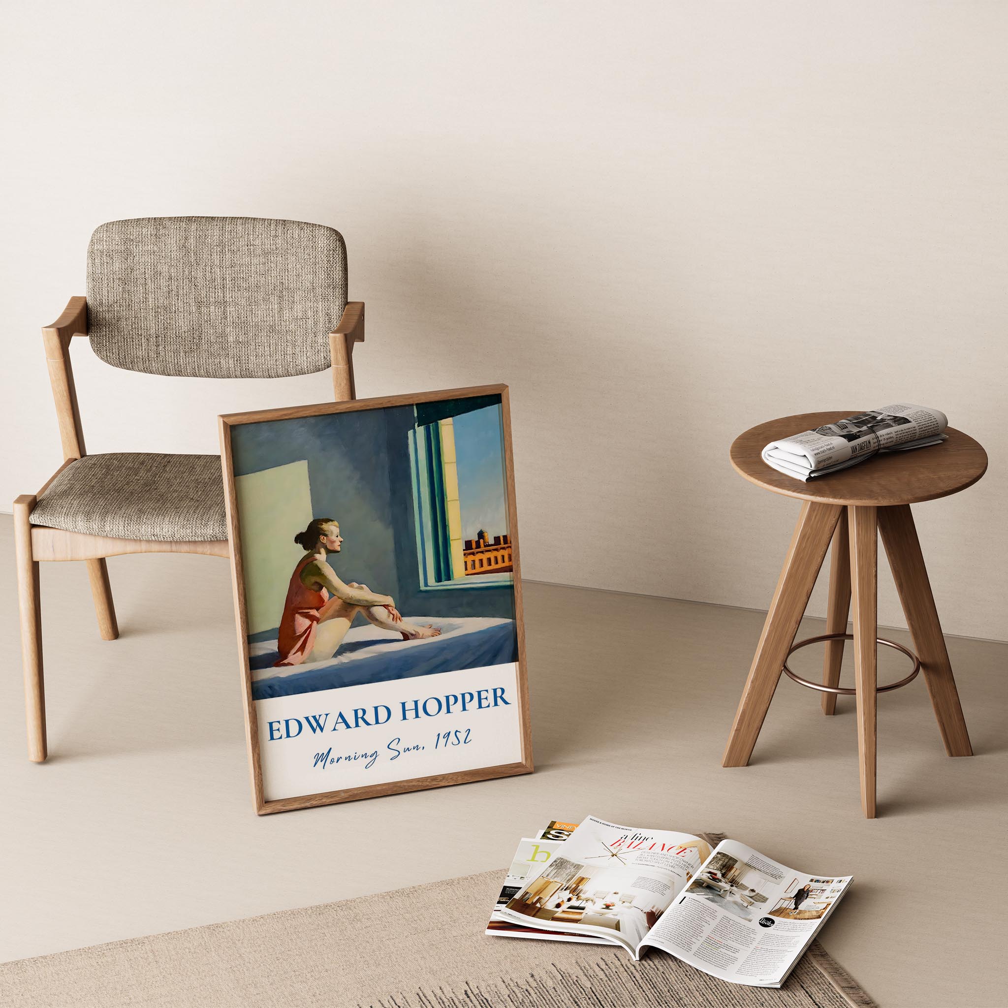 Edward Hopper III Duvar Tablosu