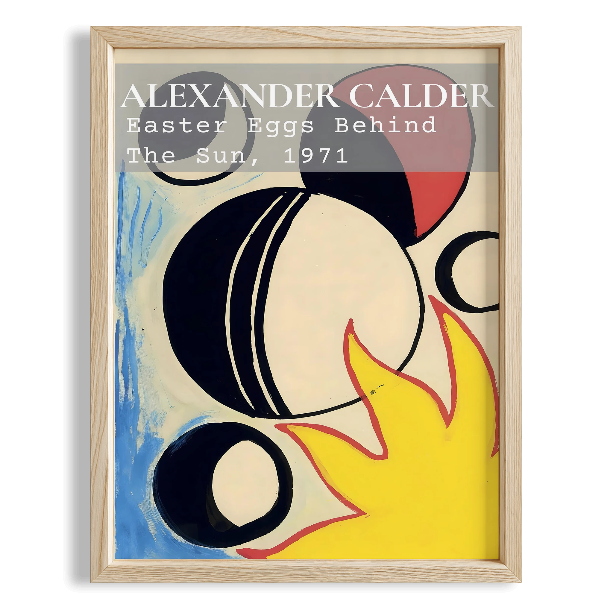 Alexander Sandy Calder VIII Duvar Tablosu