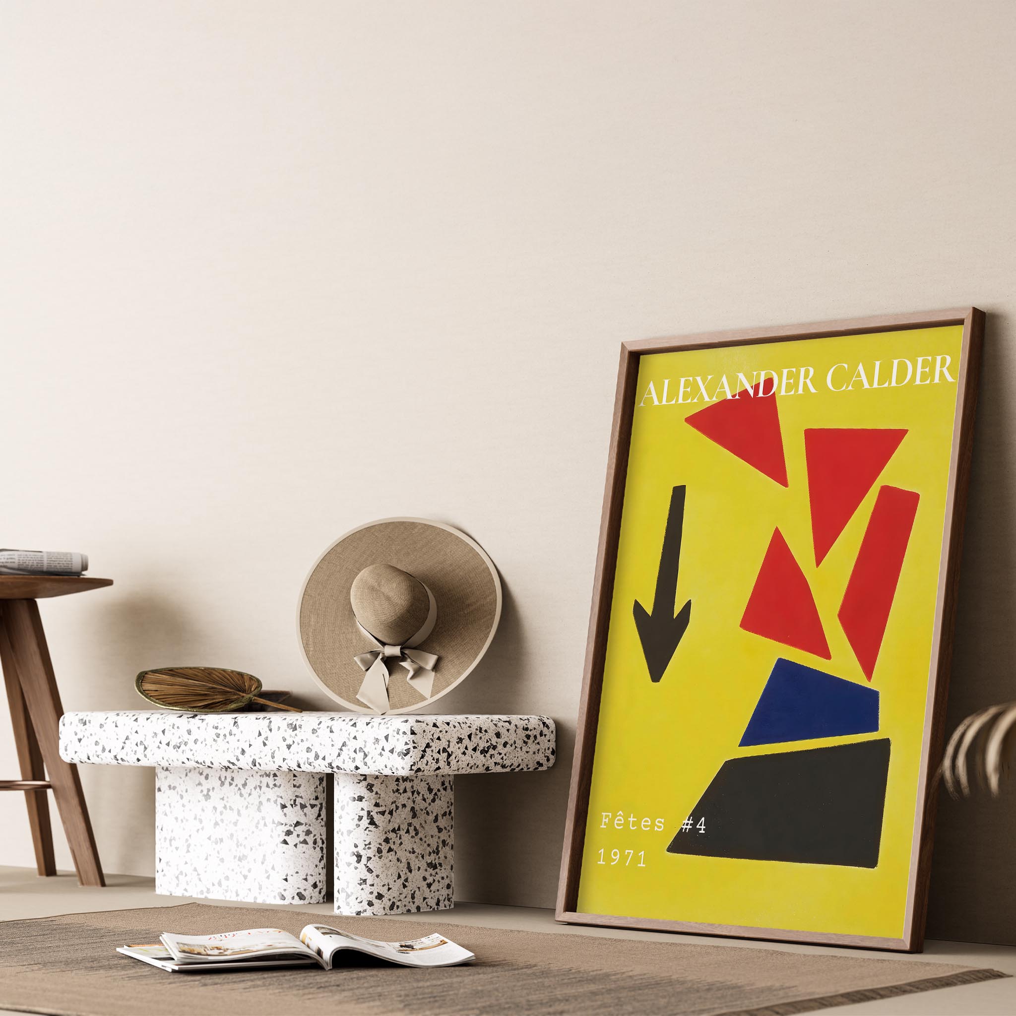 Alexander Sandy Calder XX Duvar Tablosu