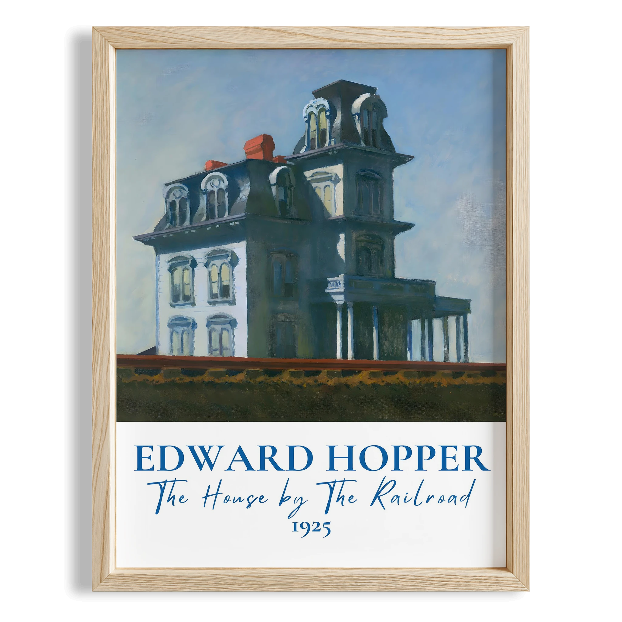 Edward Hopper X Duvar Tablosu