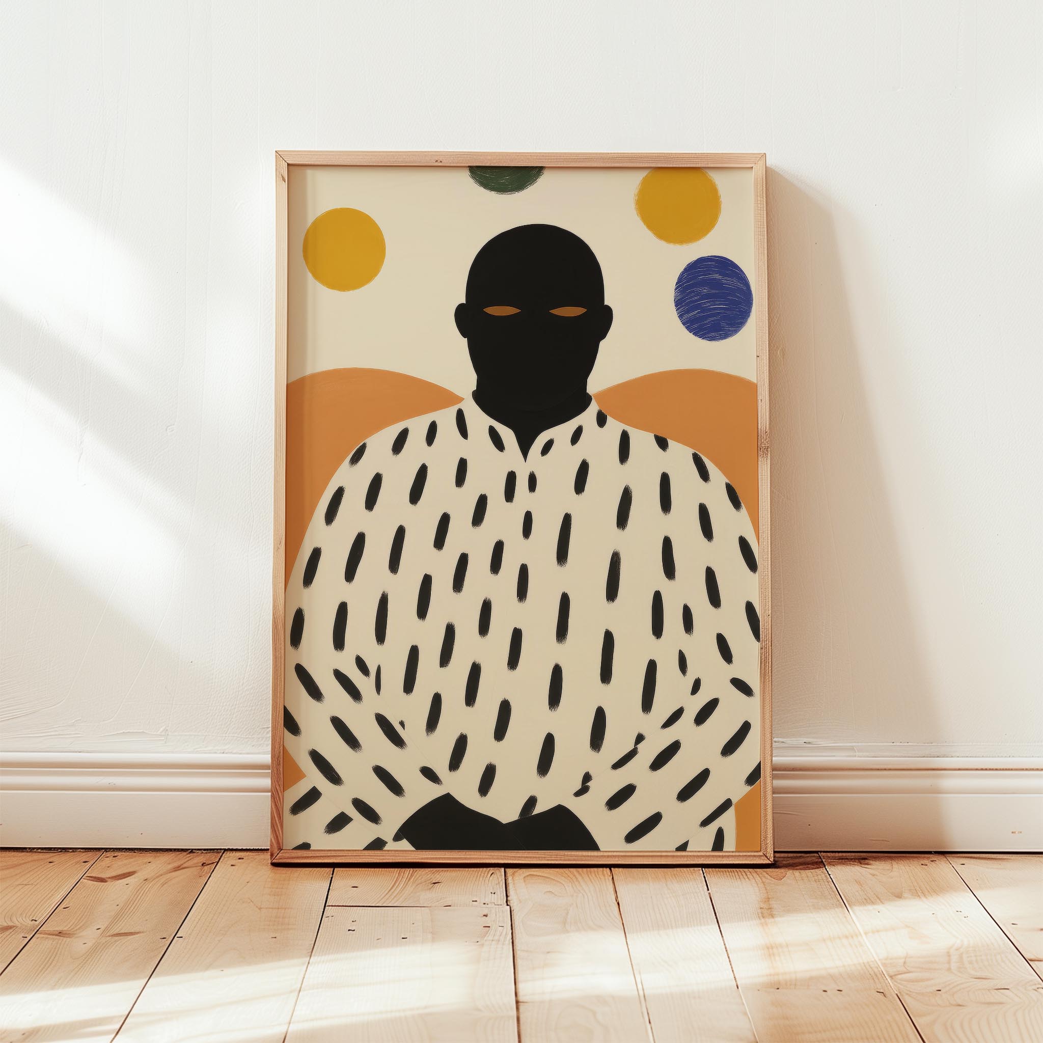 Erkek Portre III - Afro Bohem