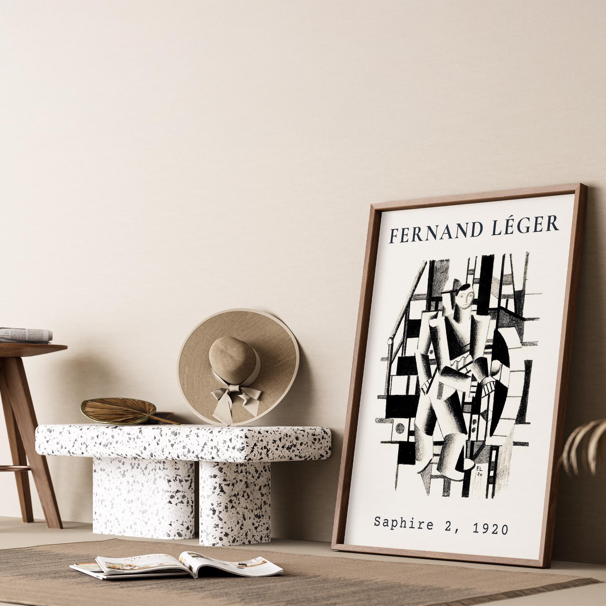 Fernand Leger VIII Duvar Tablosu