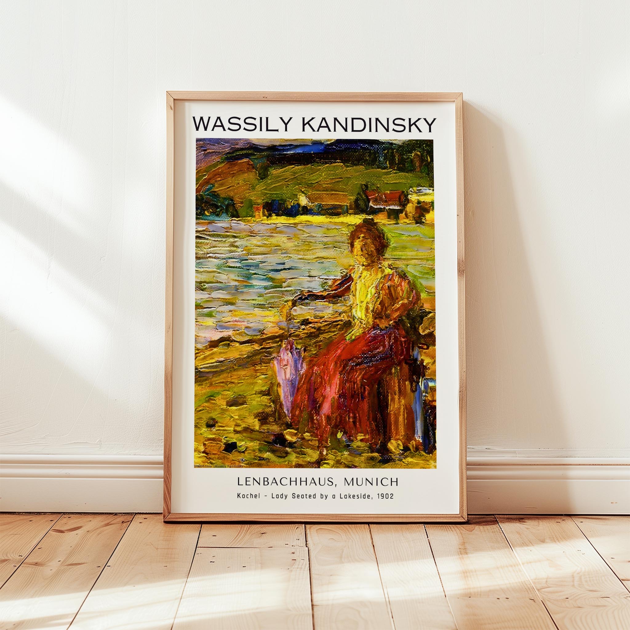 Kochel - Lady Seated by a Lakeside