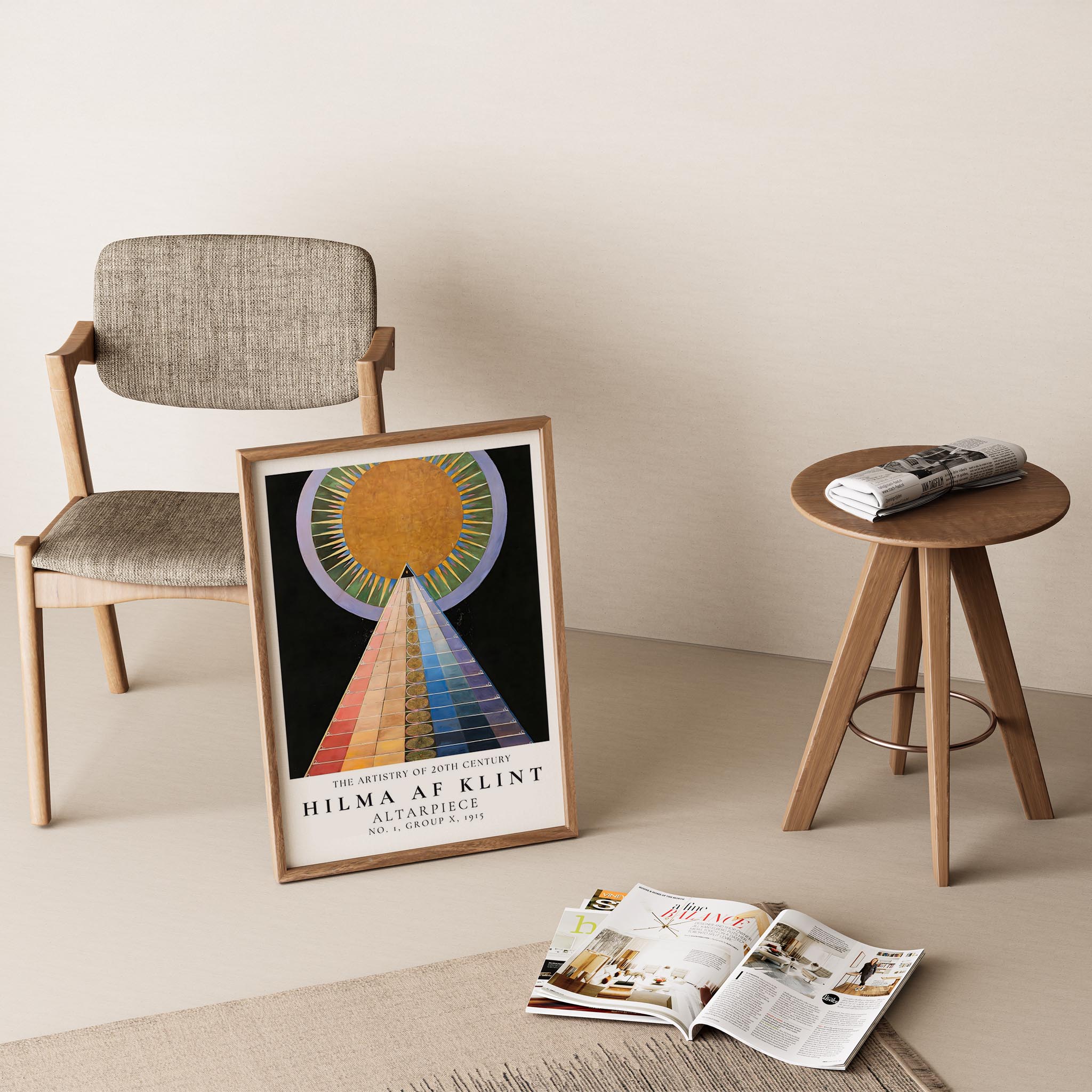 Hilma af Klint 32 Duvar Tablosu
