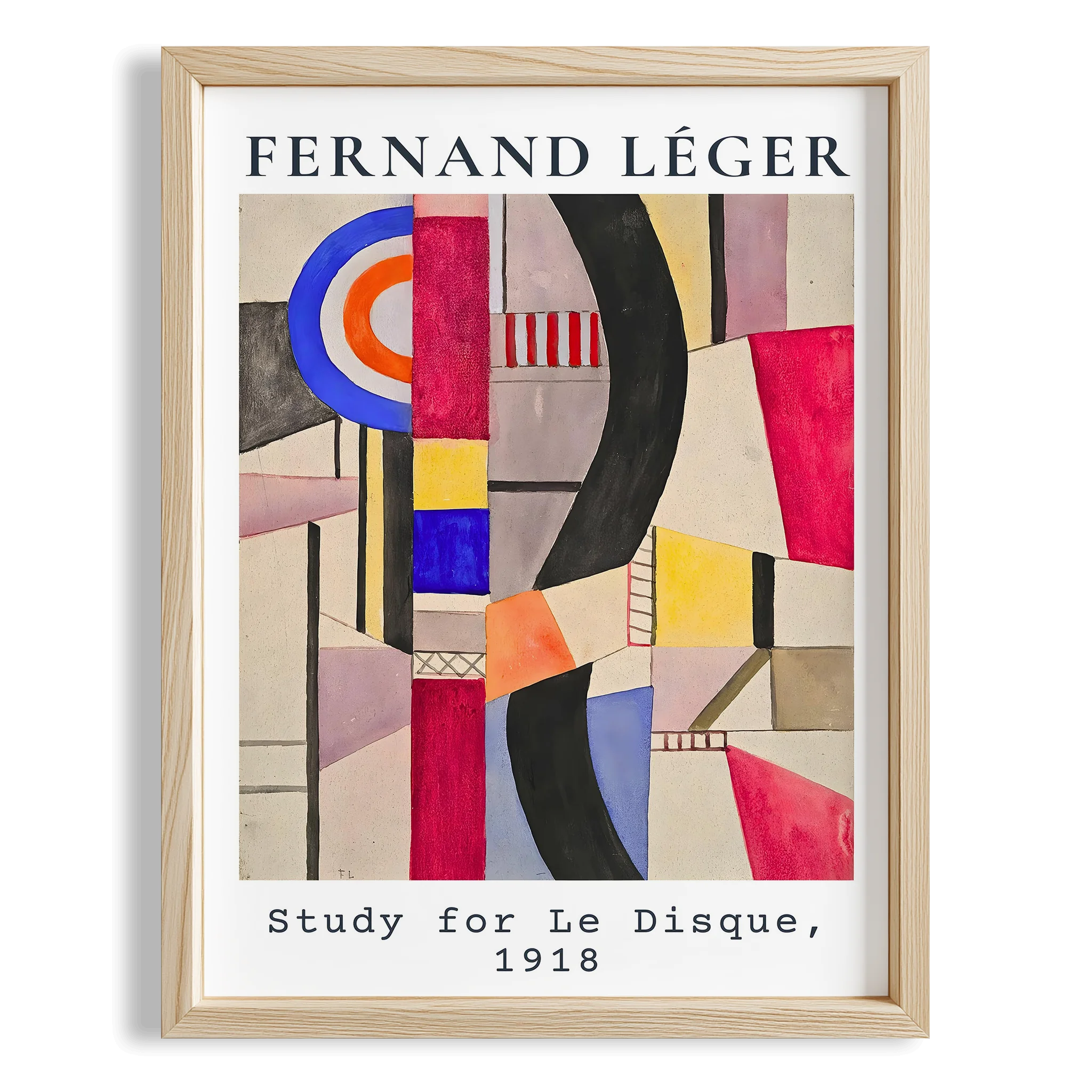 Fernand Leger XXVIII Duvar Tablosu