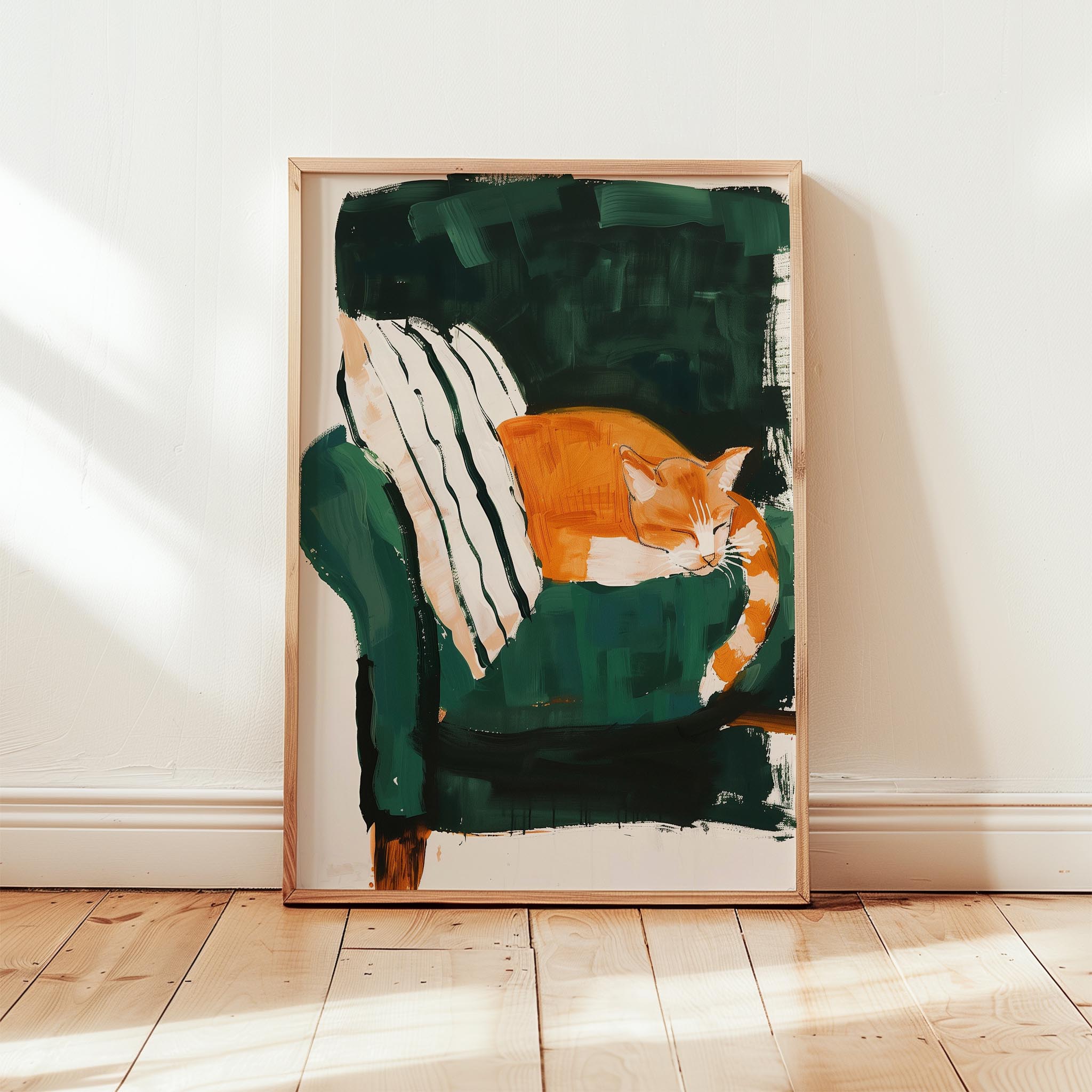 Kedi Portre IX - Zümrüt