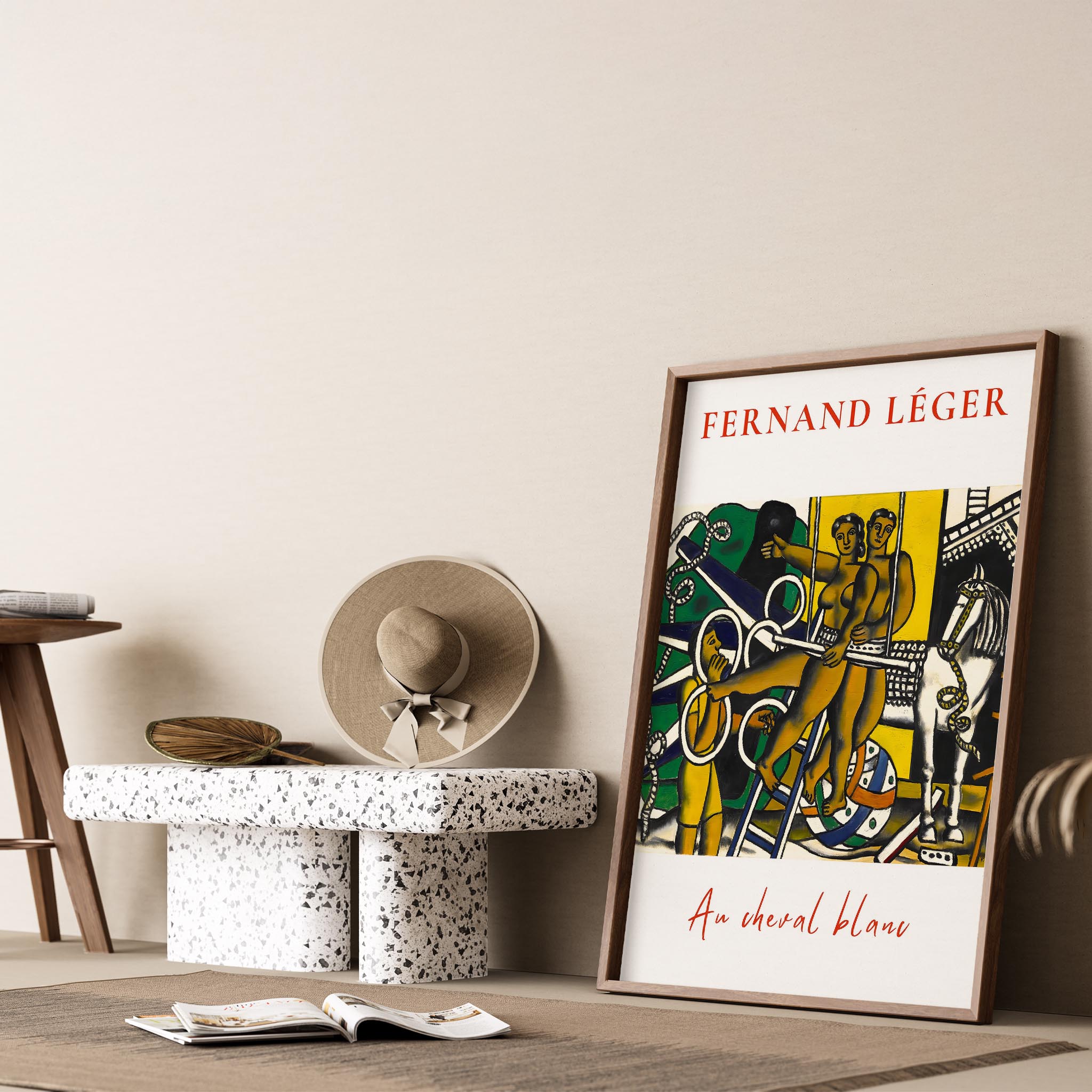 Fernand Leger XIV Duvar Tablosu